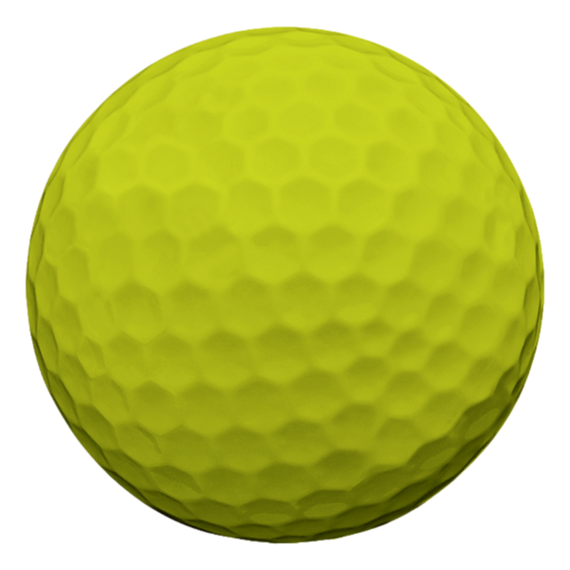 Chrome Tour Triple Track Yellow Personalized Golf Balls