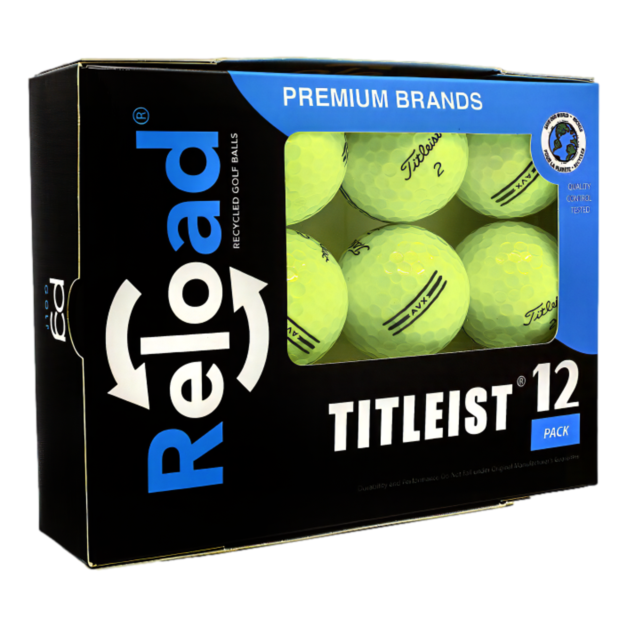 Mint Grade - 2024 Titleist AVX Yellow 12 Pack