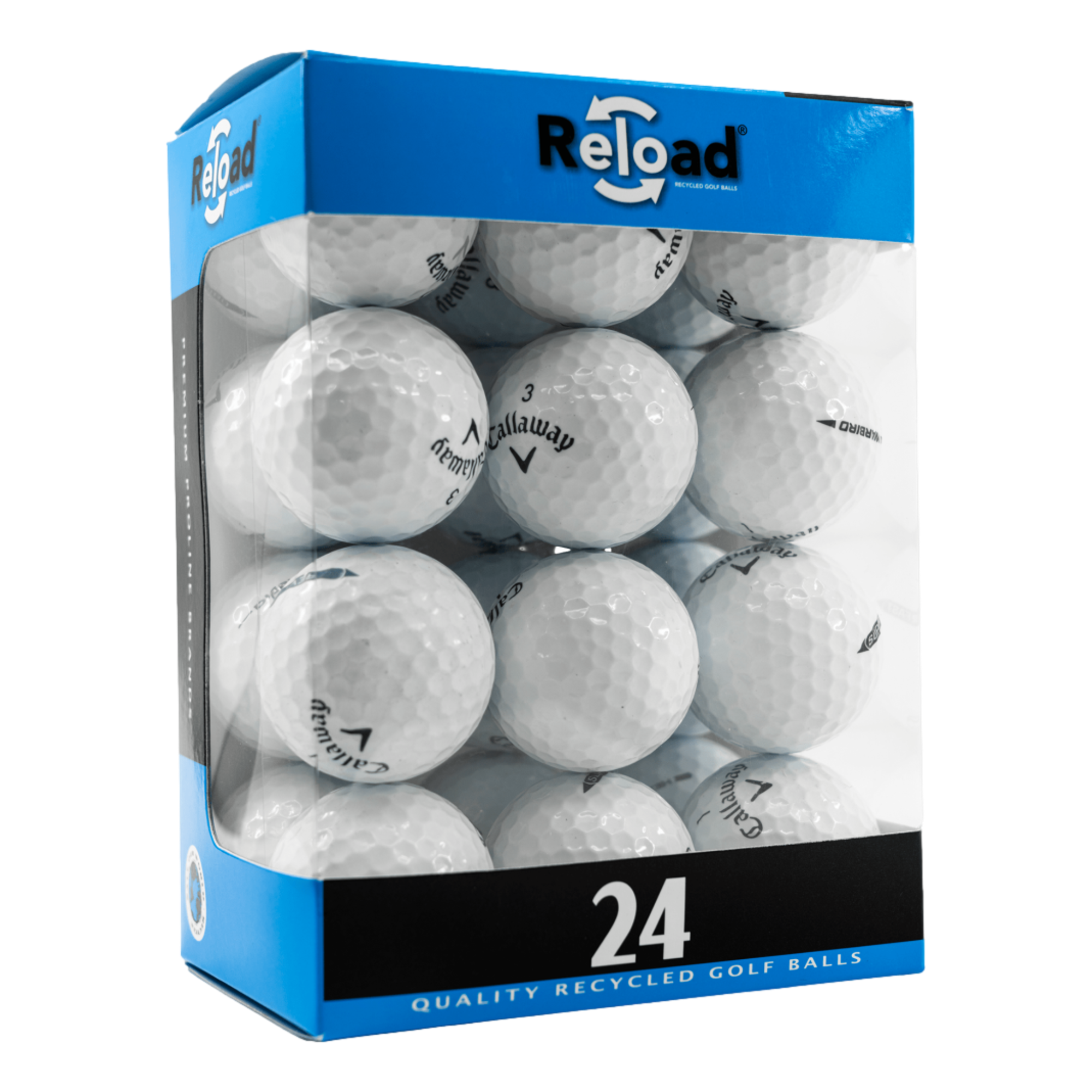 Mint-Grade Callaway White Mix - 24 Pack