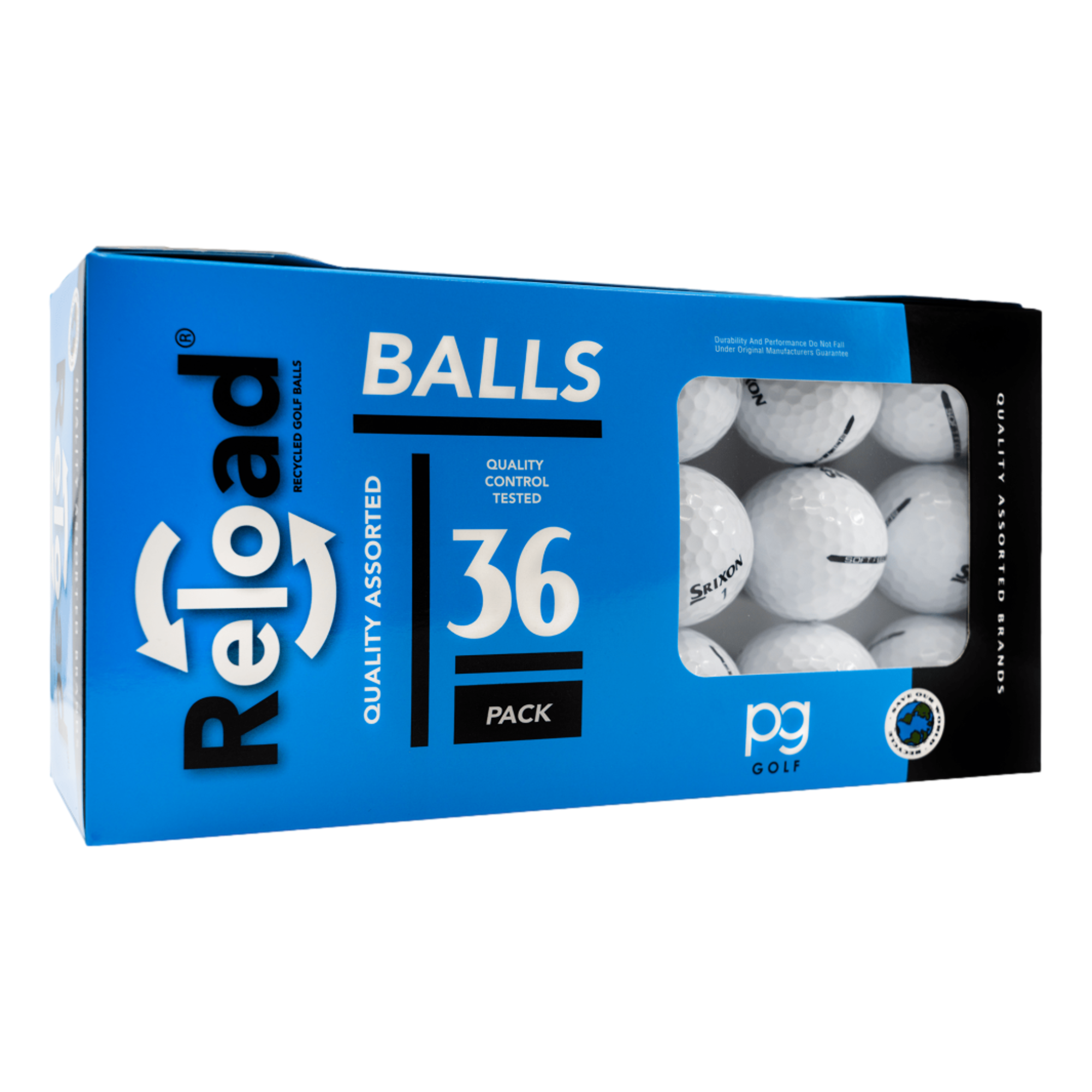 Mint-Grade Srixon Soft Feel White Golf Balls - 36 Pack