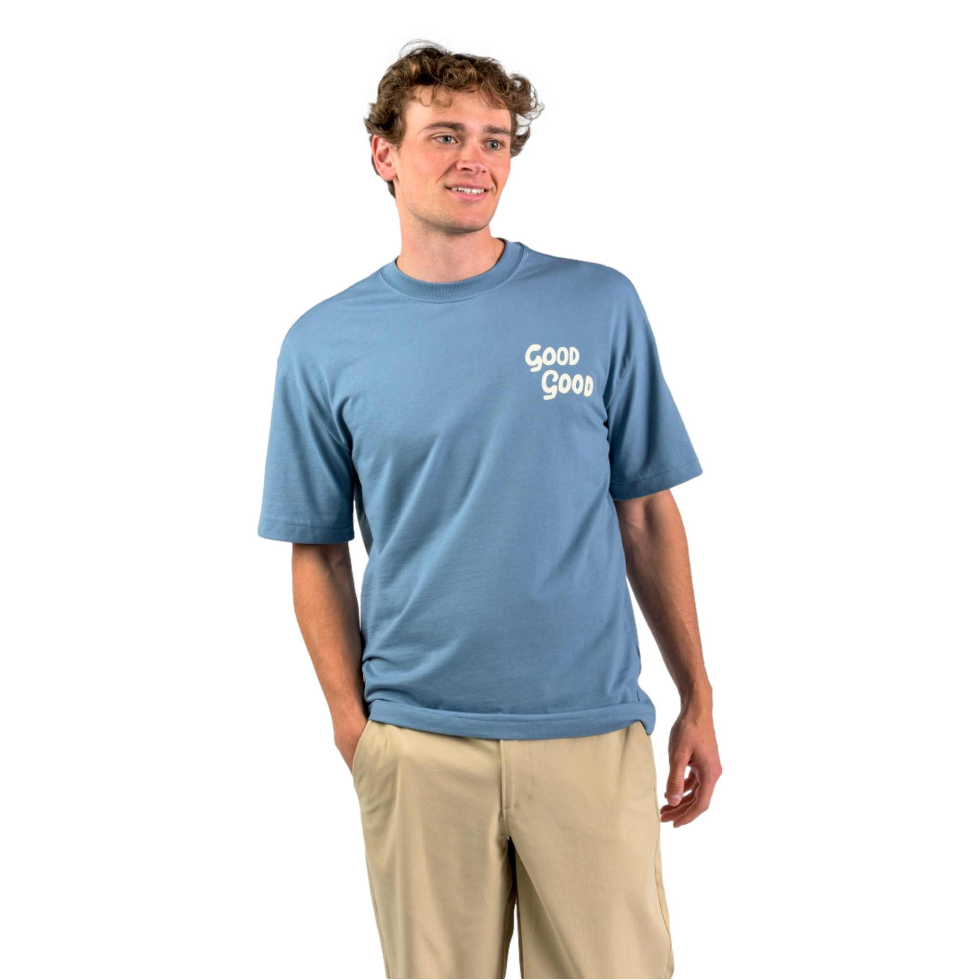 Good Days Ahead Boxy Men's Golf T-Shirt