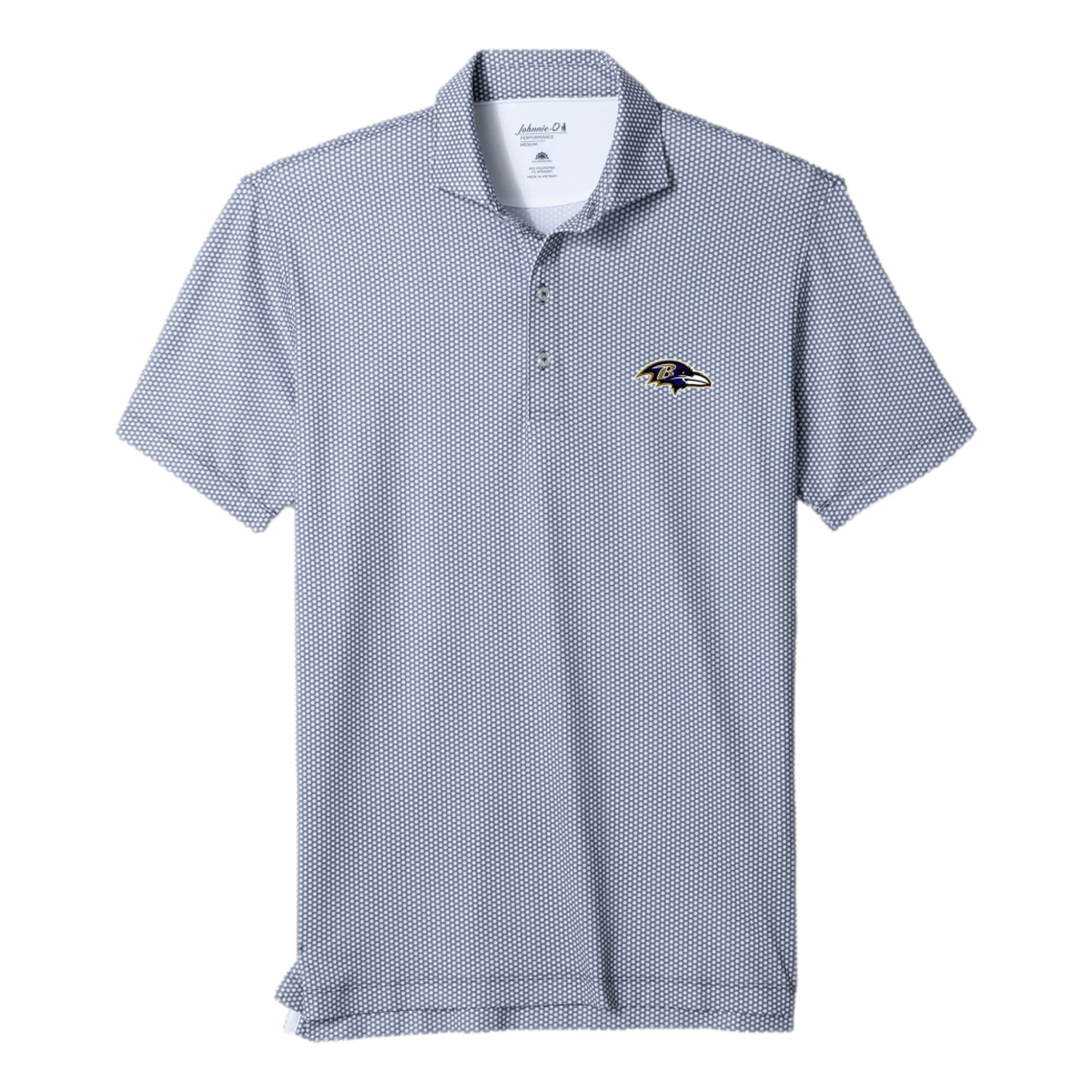 Baltimore Ravens Hex Men's Golf Polo Shirt