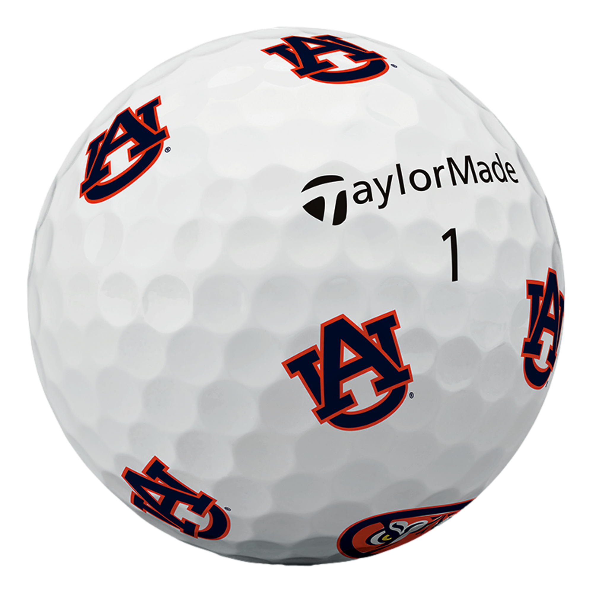 TP5 Auburn Tiger Primary Golf Balls