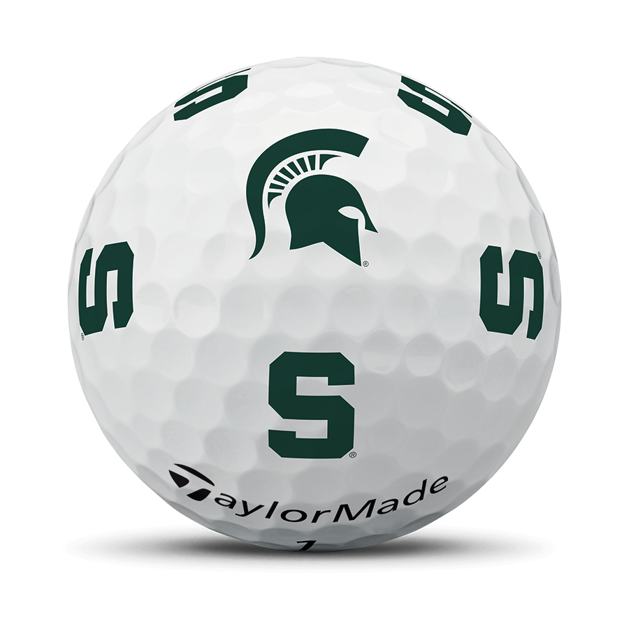 TP5 Michigan State Spartan Primary Golf Balls