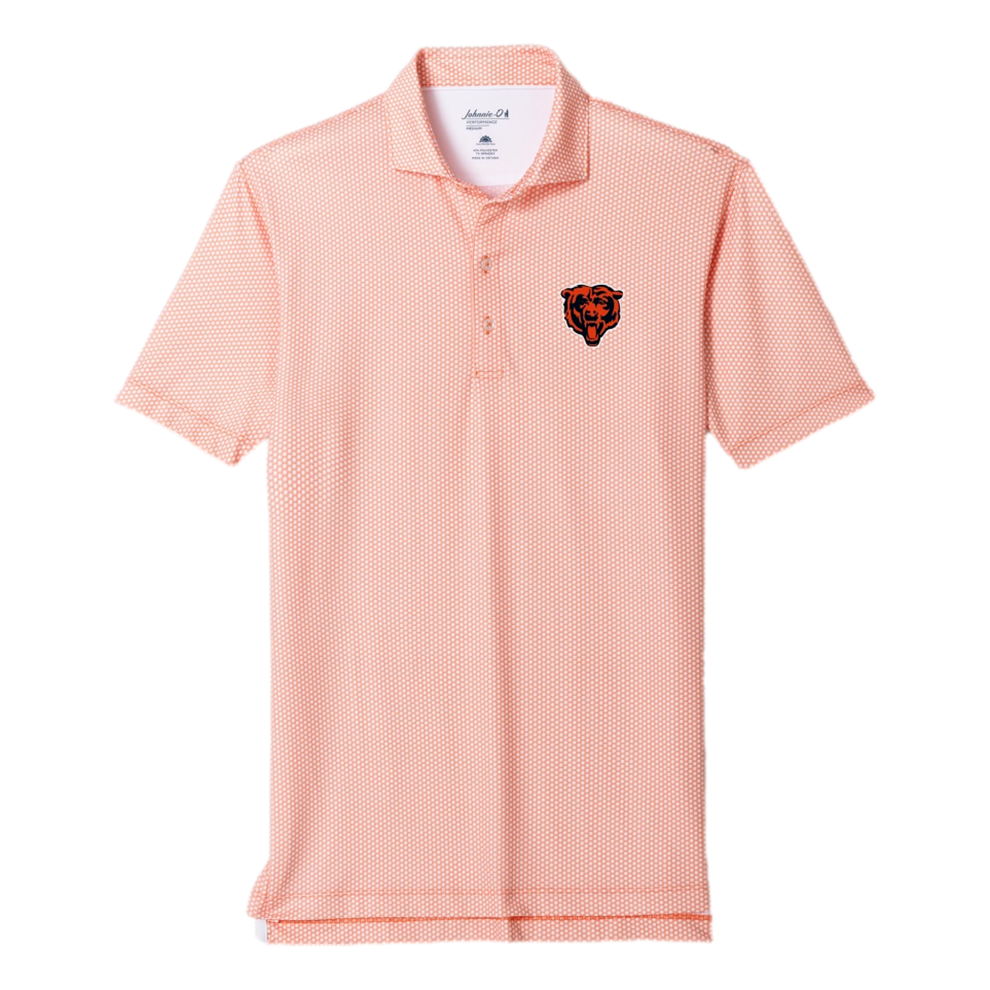 Chicago Bears Hex Men's Golf Polo Shirt