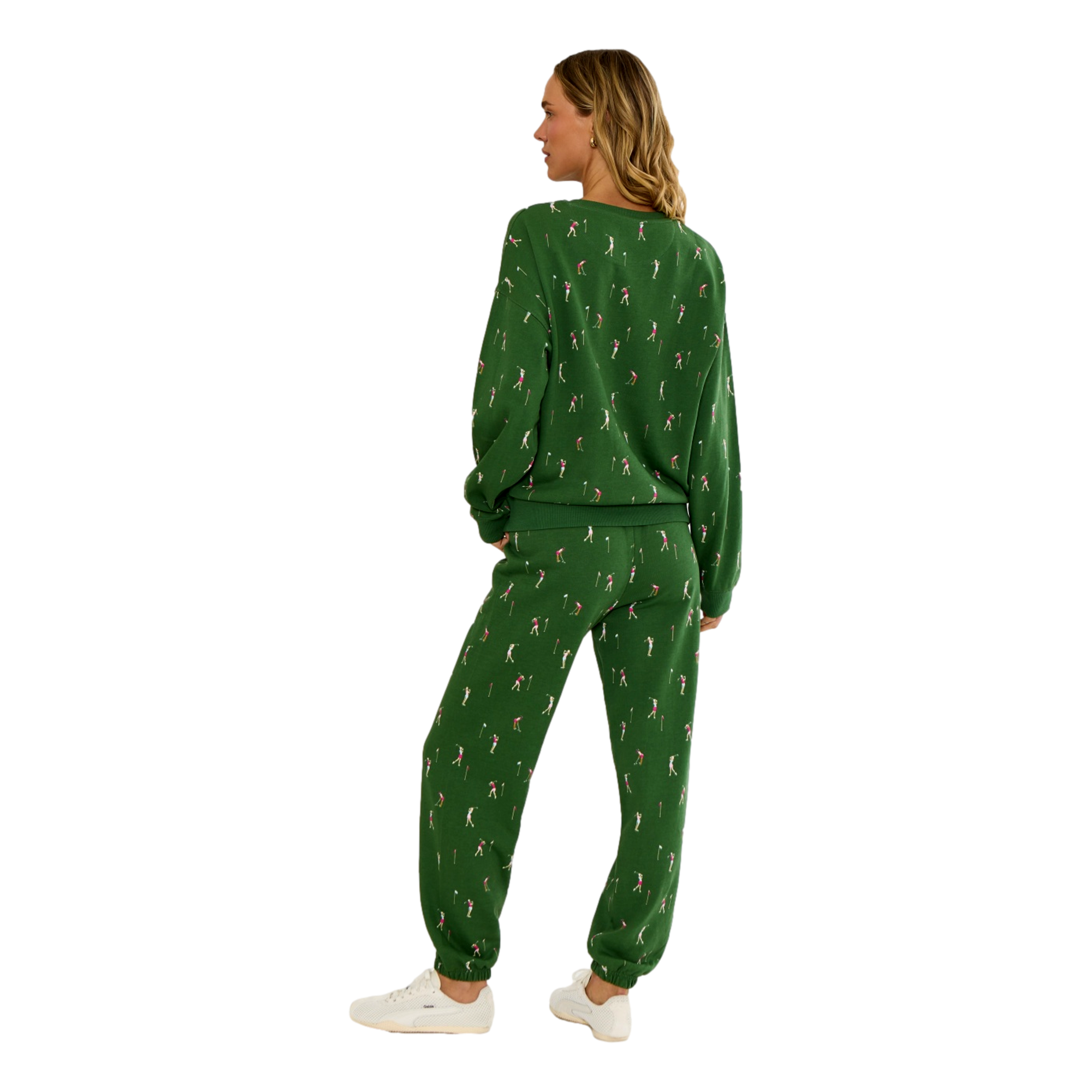 Devyn Under Par Women's Oversized Golf Sweatshirt