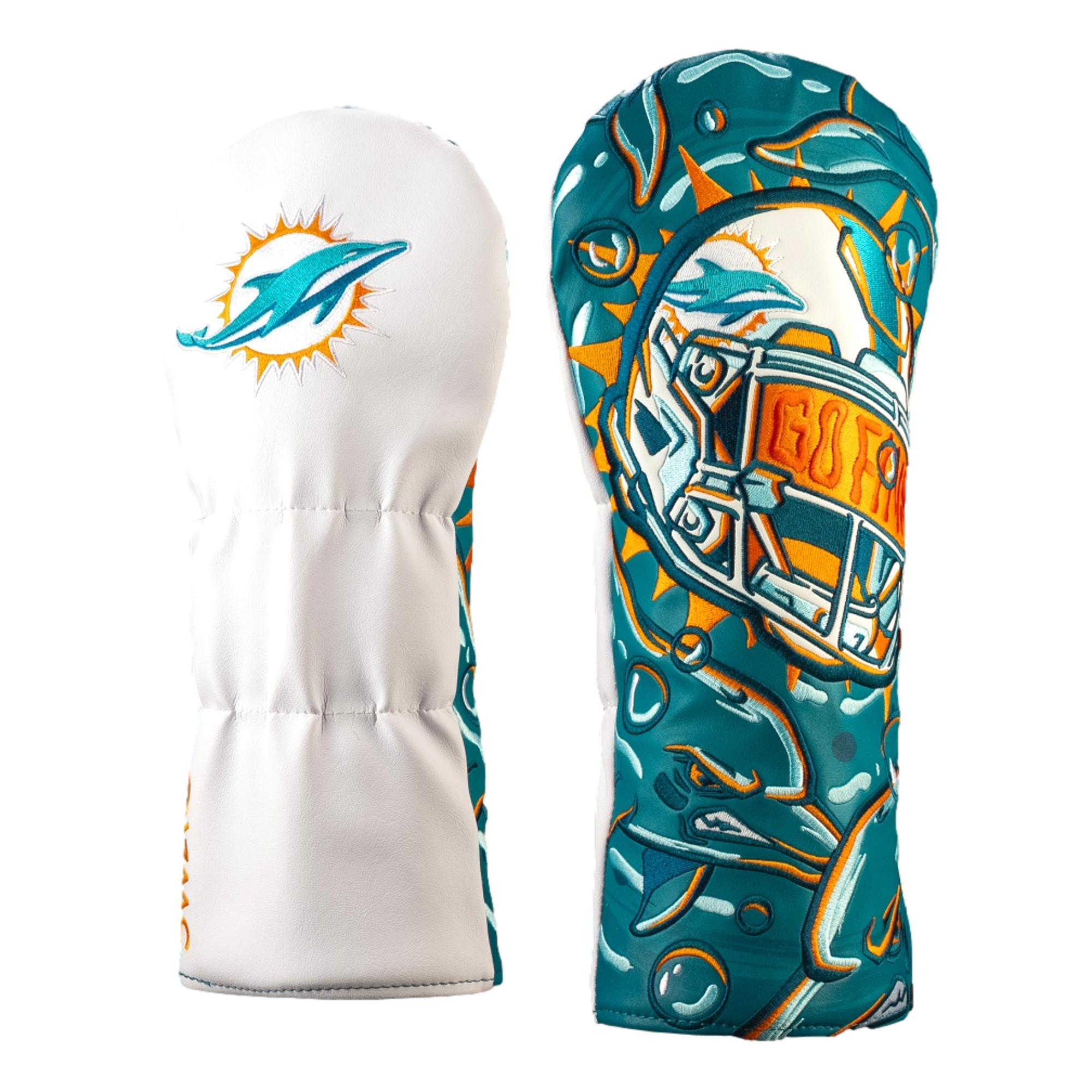SWAG Golf Miami Dolphins Bespoke Driver Cover