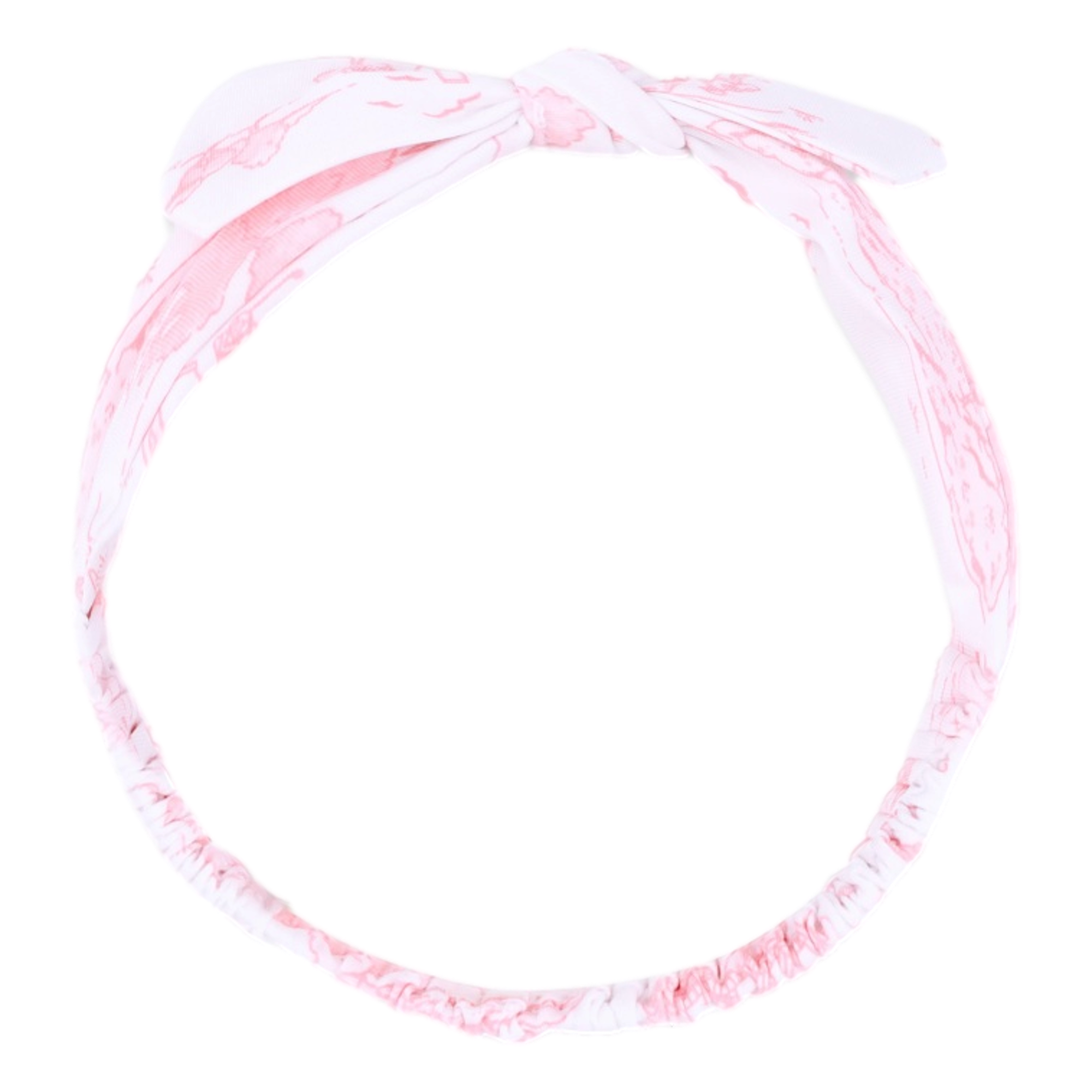 Golf Carts Pink Girls Knot Headband