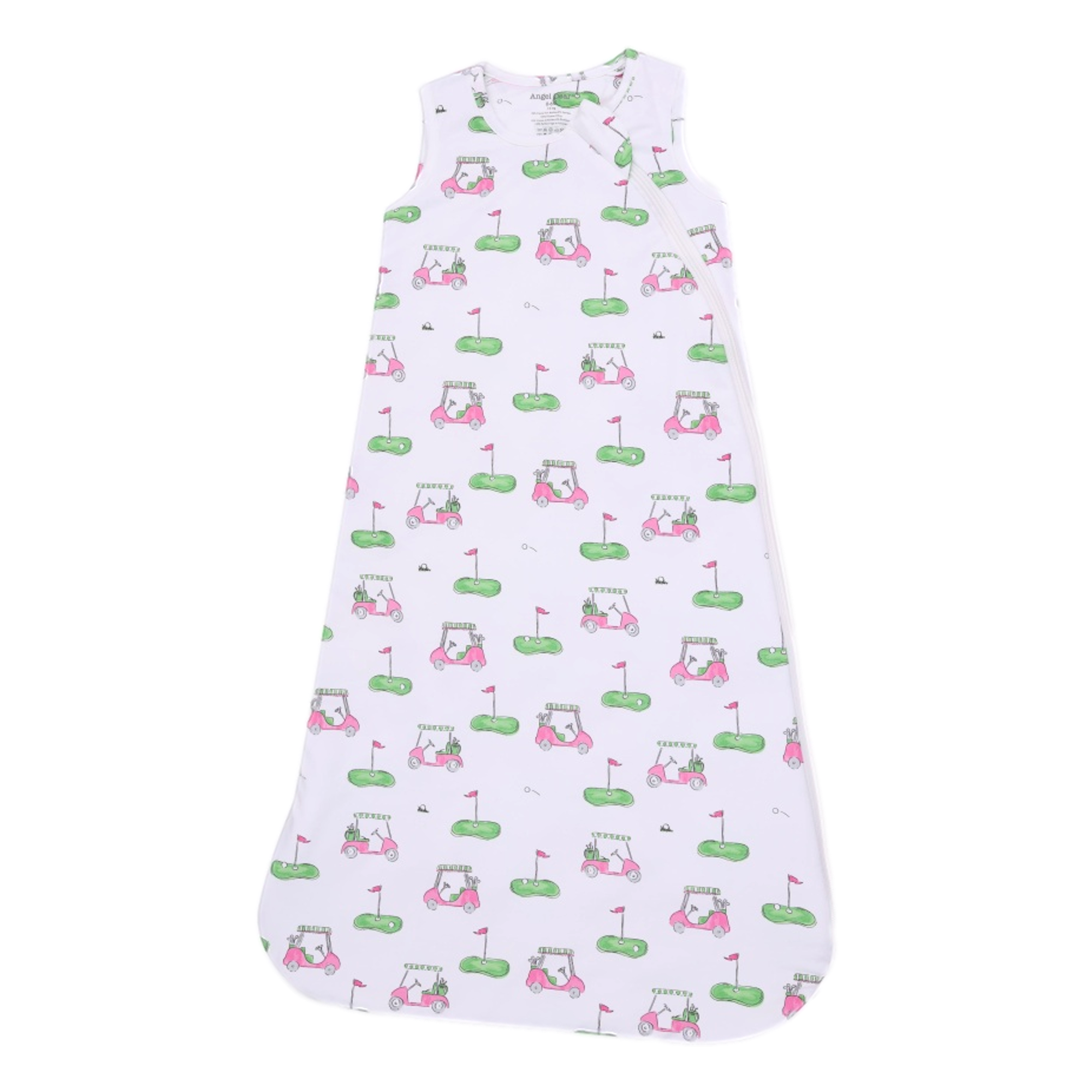 Golf Carts Pink Sleep Bag