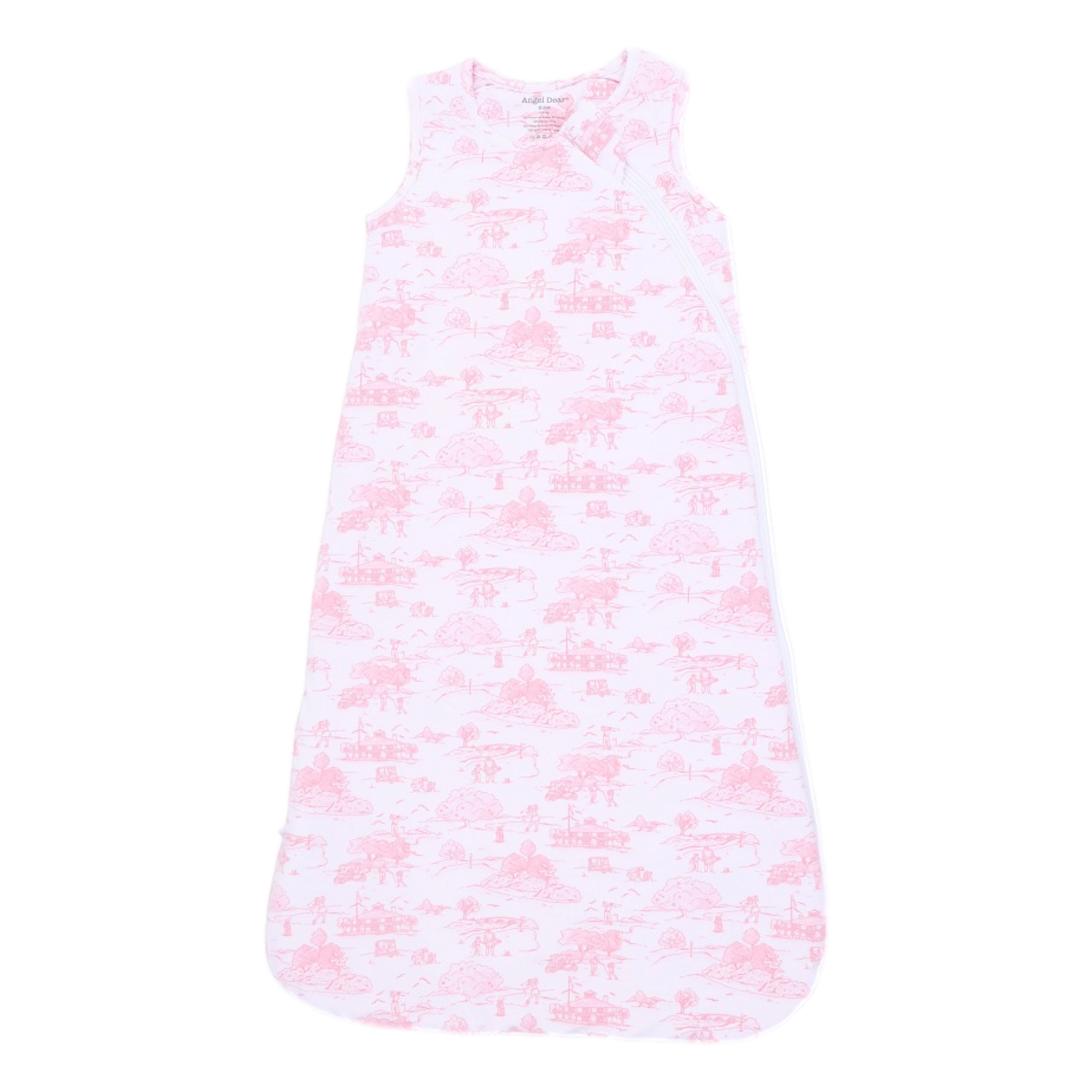 Golf Carts Pink Sleep Bag