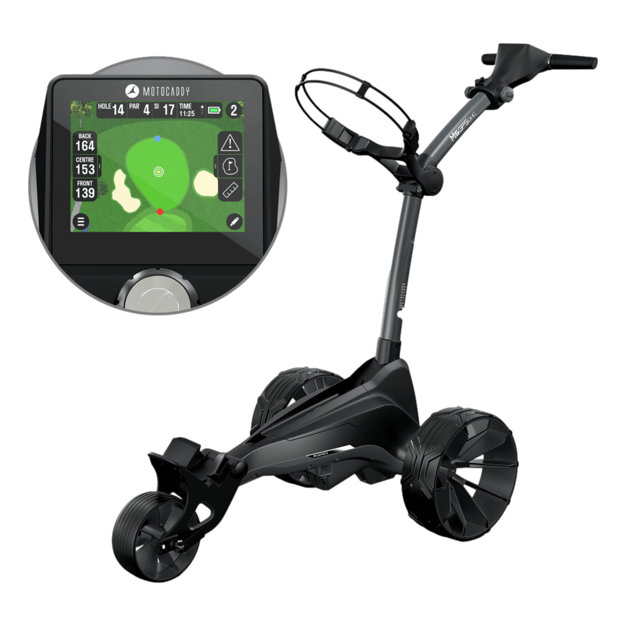 M5 GPS DHC Electric Caddy