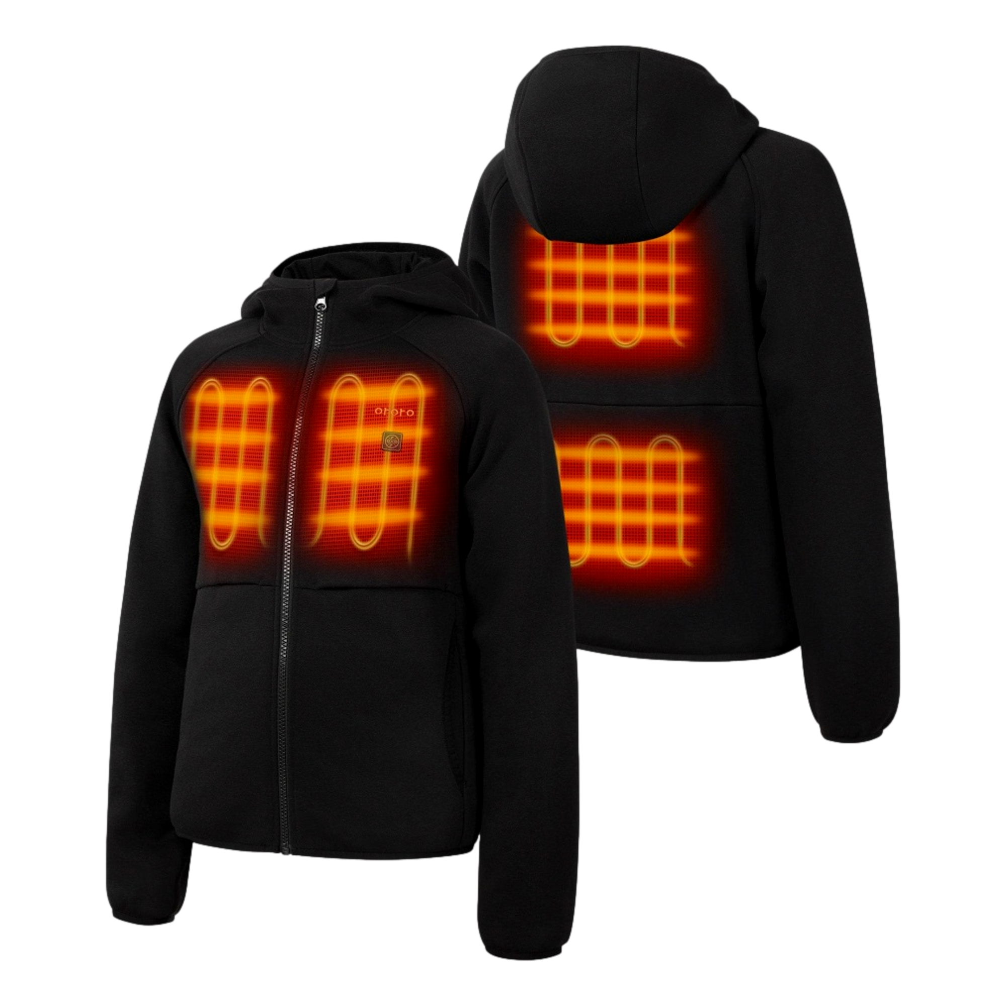 Kids' 4-Zone Heated Full-Zip Fleece Hoodie