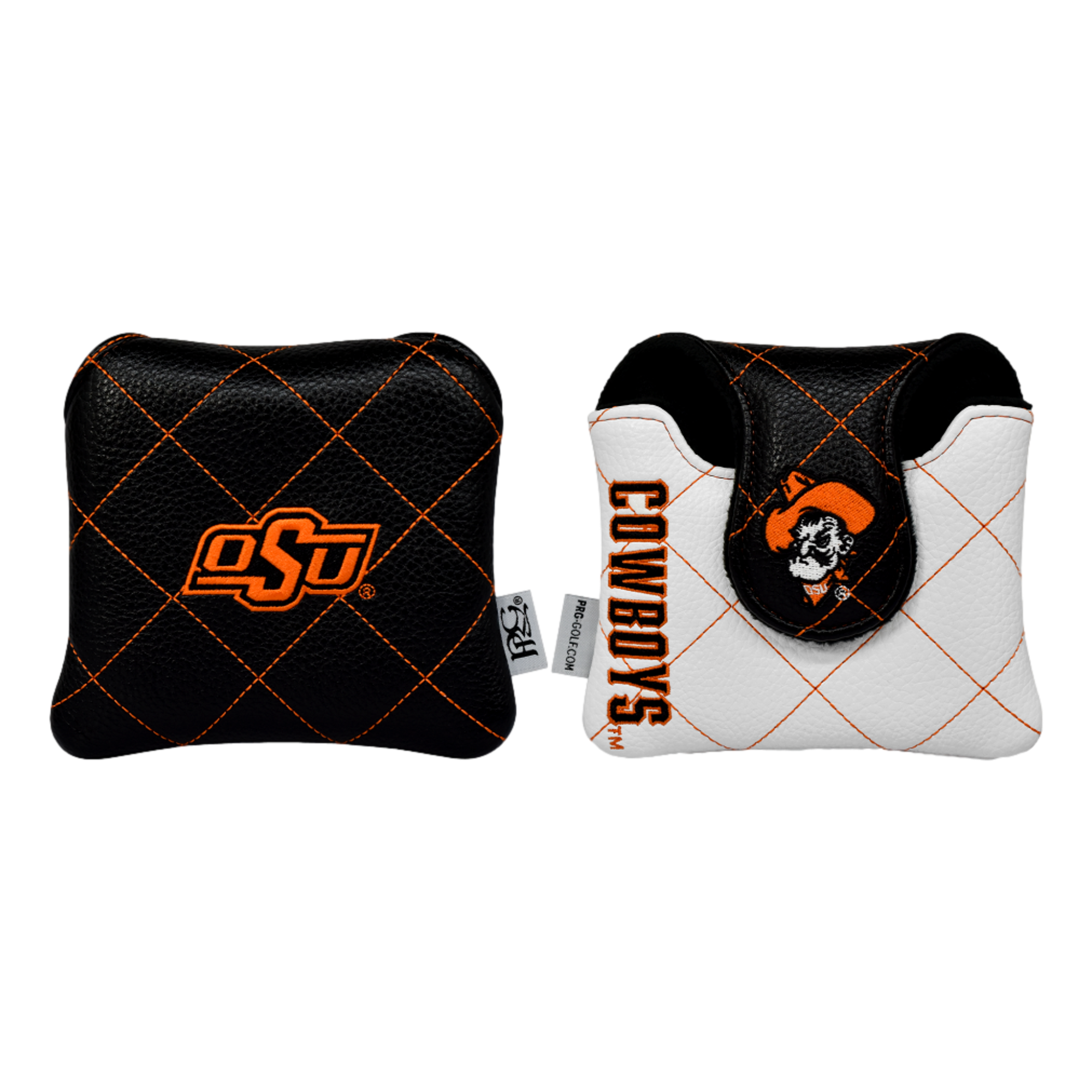 Oklahoma State University Quilt Stitch Mallet Putter Headcover