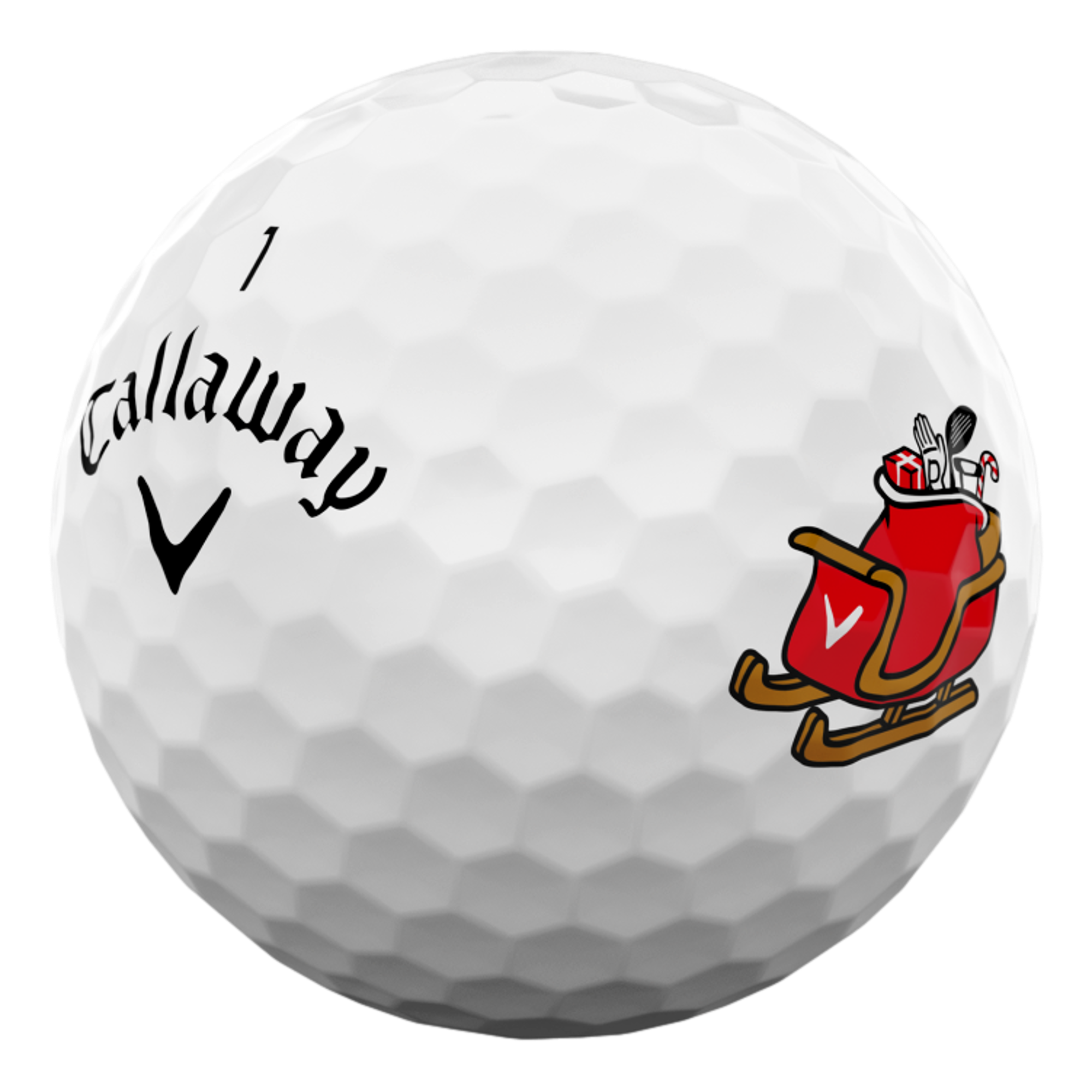 Supersoft 12-Day Advent Calendar Golf Balls