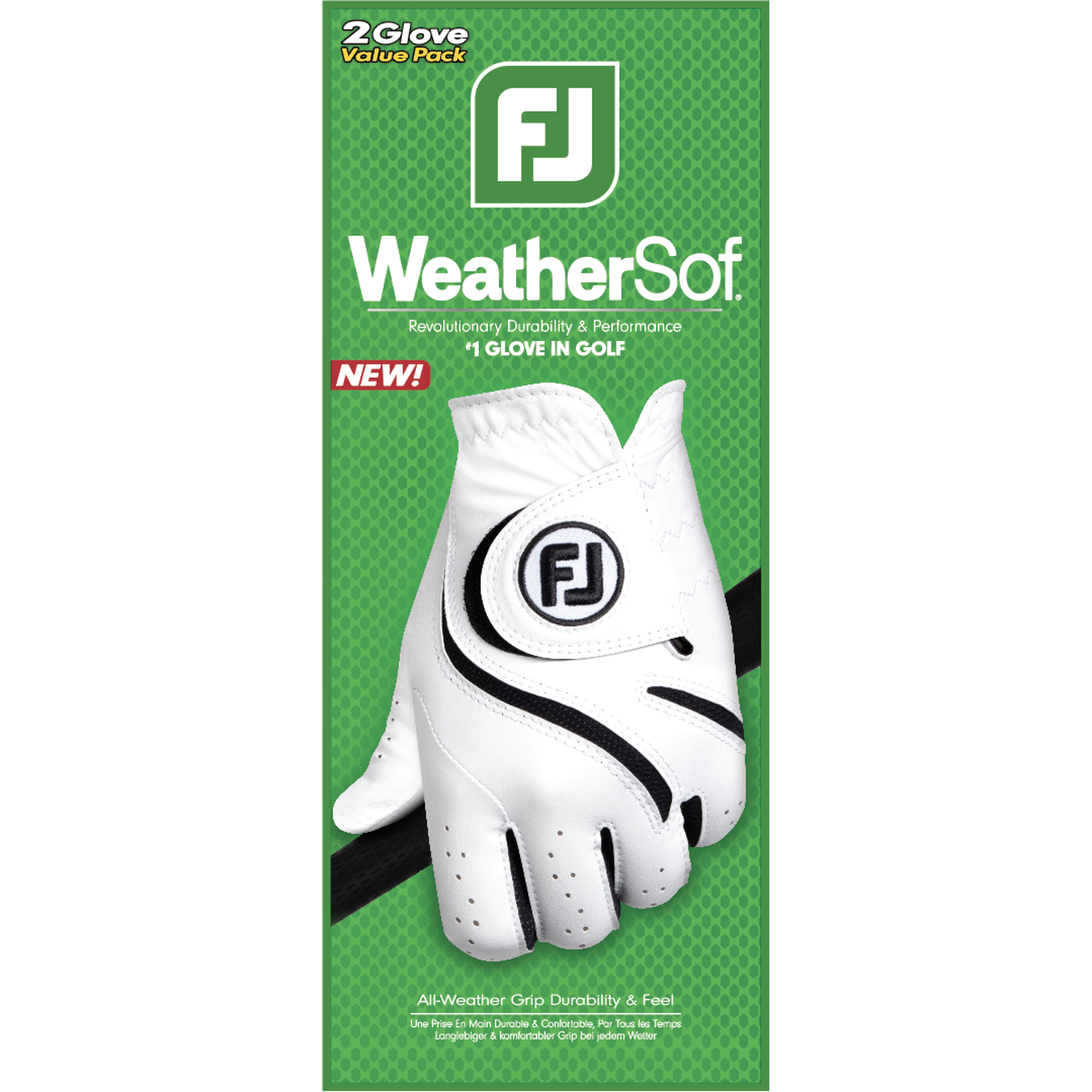 Men's WeatherSof Golf Glove (2-Pack)