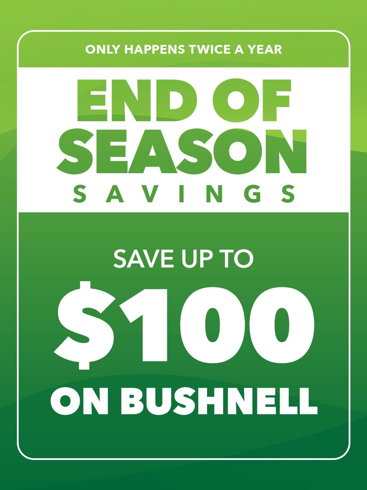 Save on Bushnell