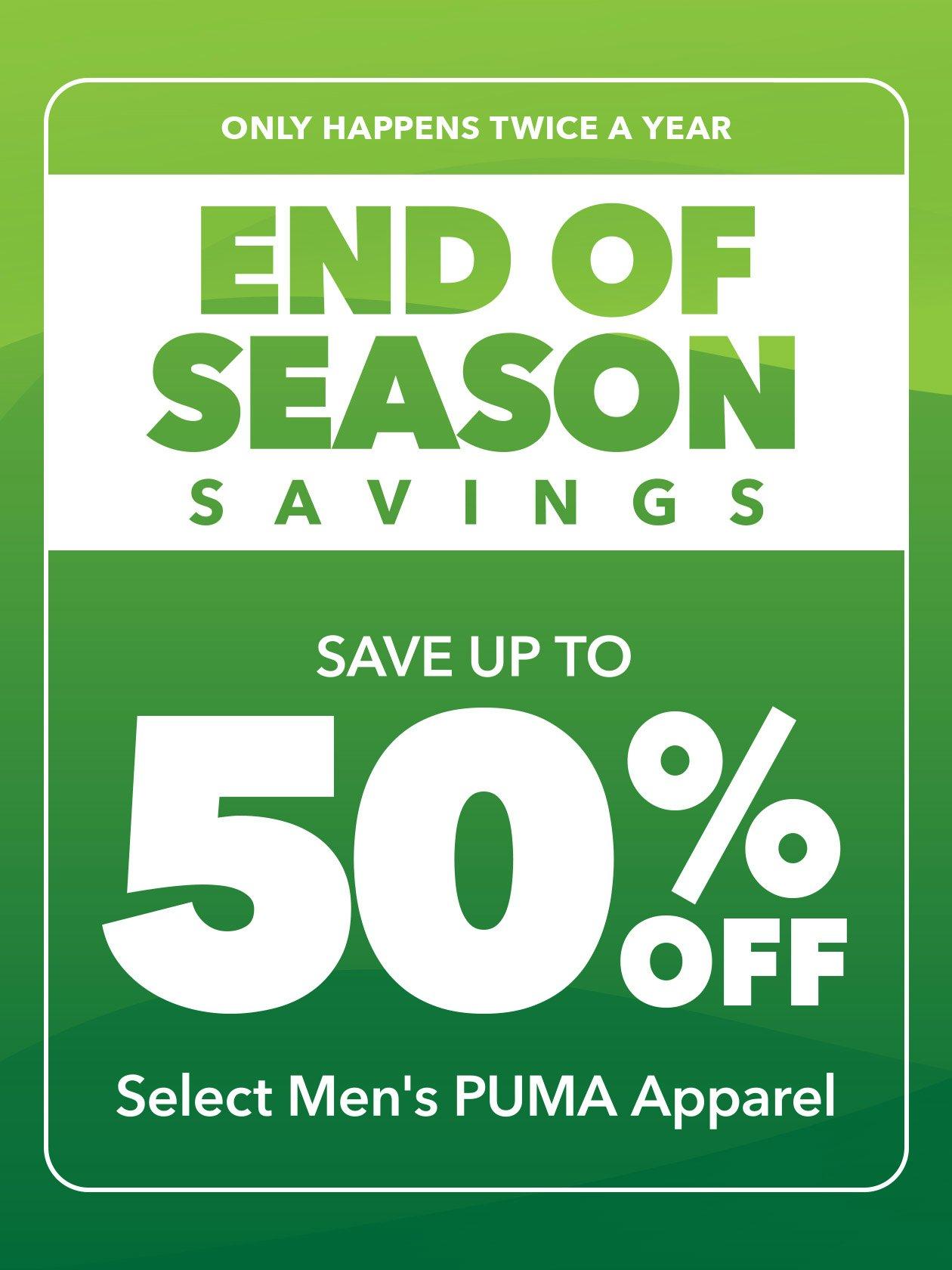 Save on Men's PUMA