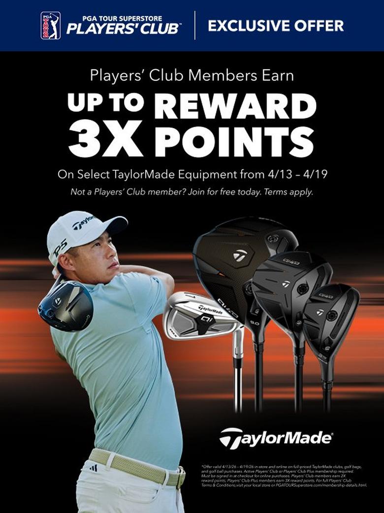 TaylorMade 3x Points
