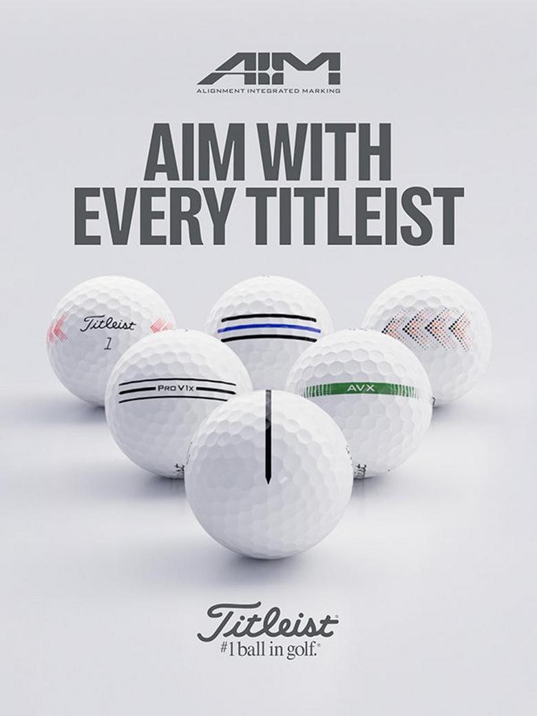 Shop Titleist AIM Golf Balls