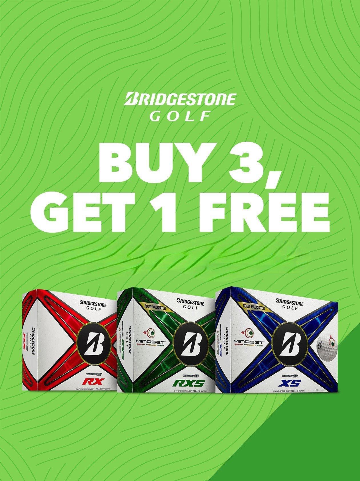 Bridgestone Buy 3 Get 1 Free