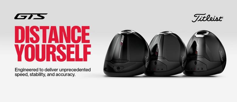 Graphic Ad communicating GTS Titleist Fittings Start 5/13