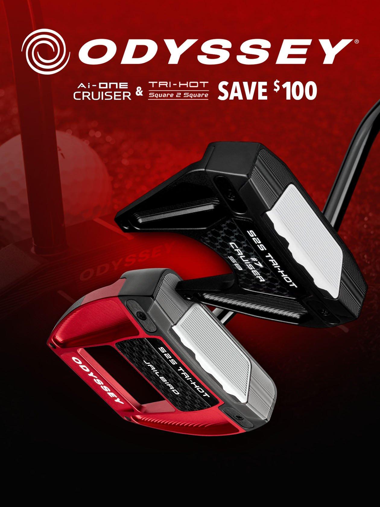 Odyssey Ai Dual + Tri Hot Putters