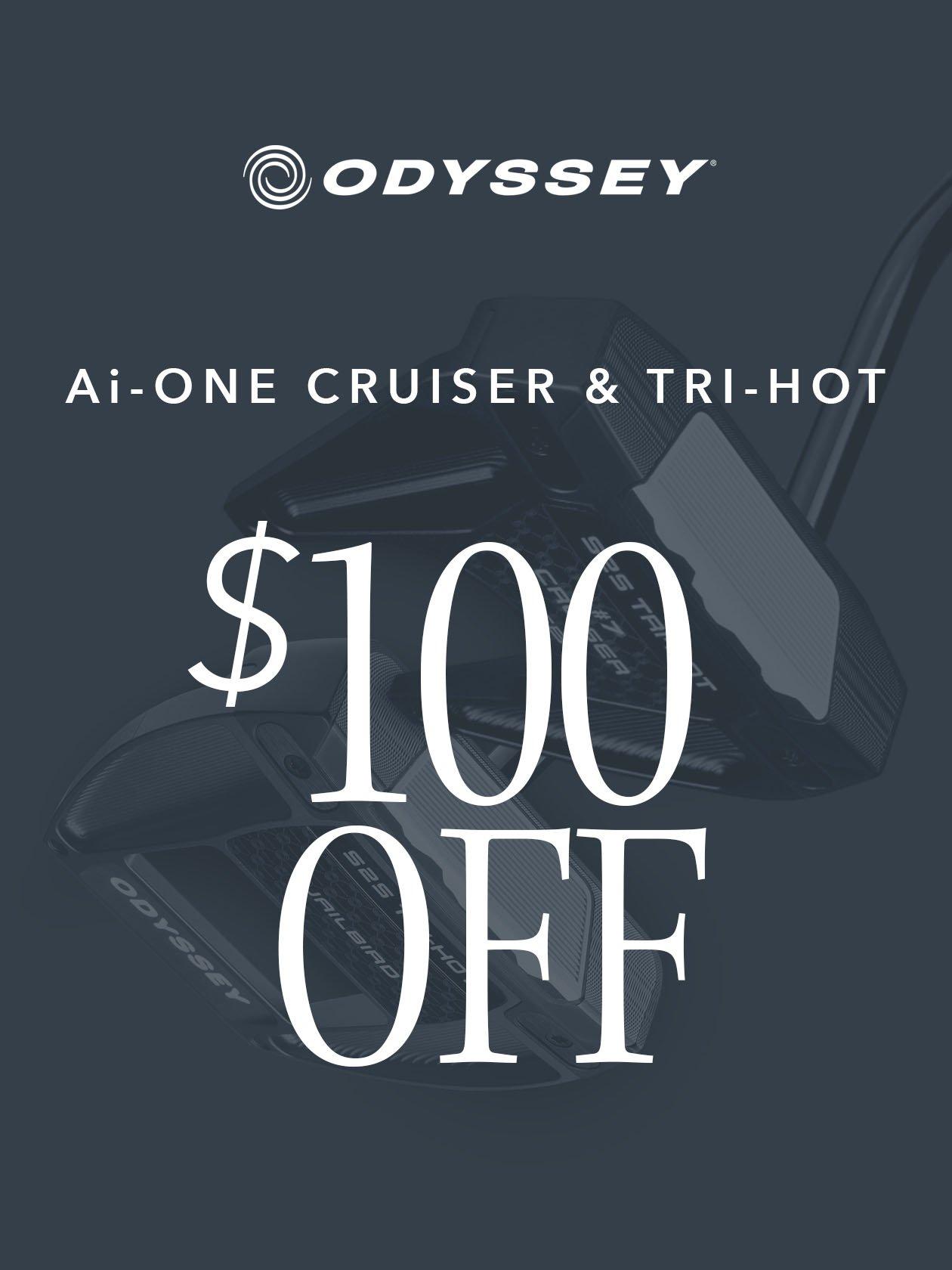 Odyssey Ai Dual + Tri Hot Putters