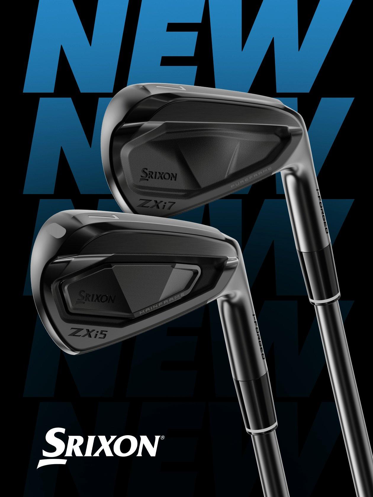 New Srixon ZXi Black Chrome Irons
