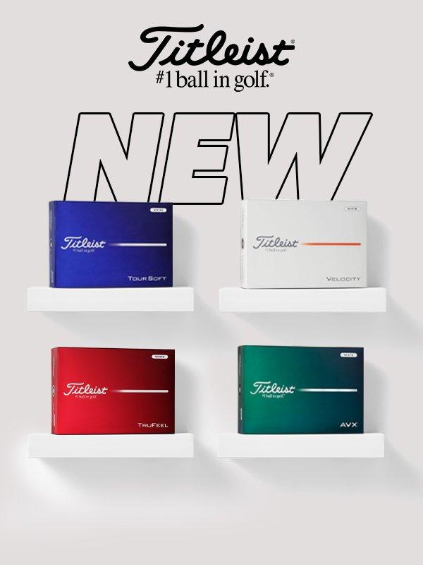 New Titleist Golf Balls