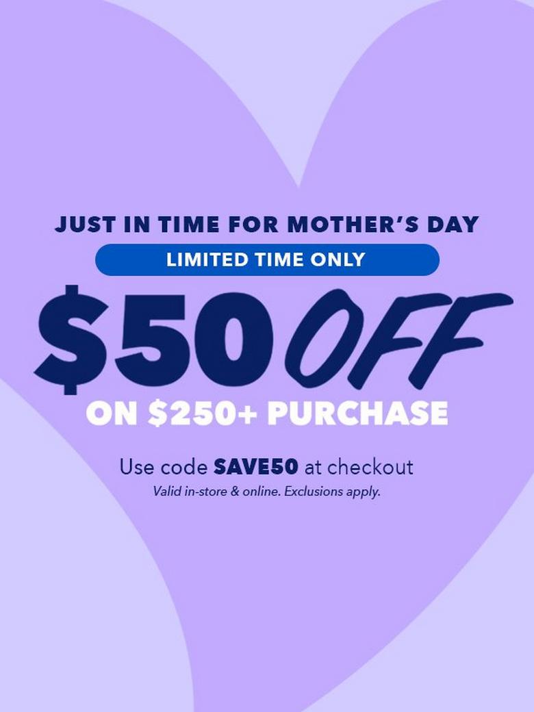 Save $50 off $250 Promo