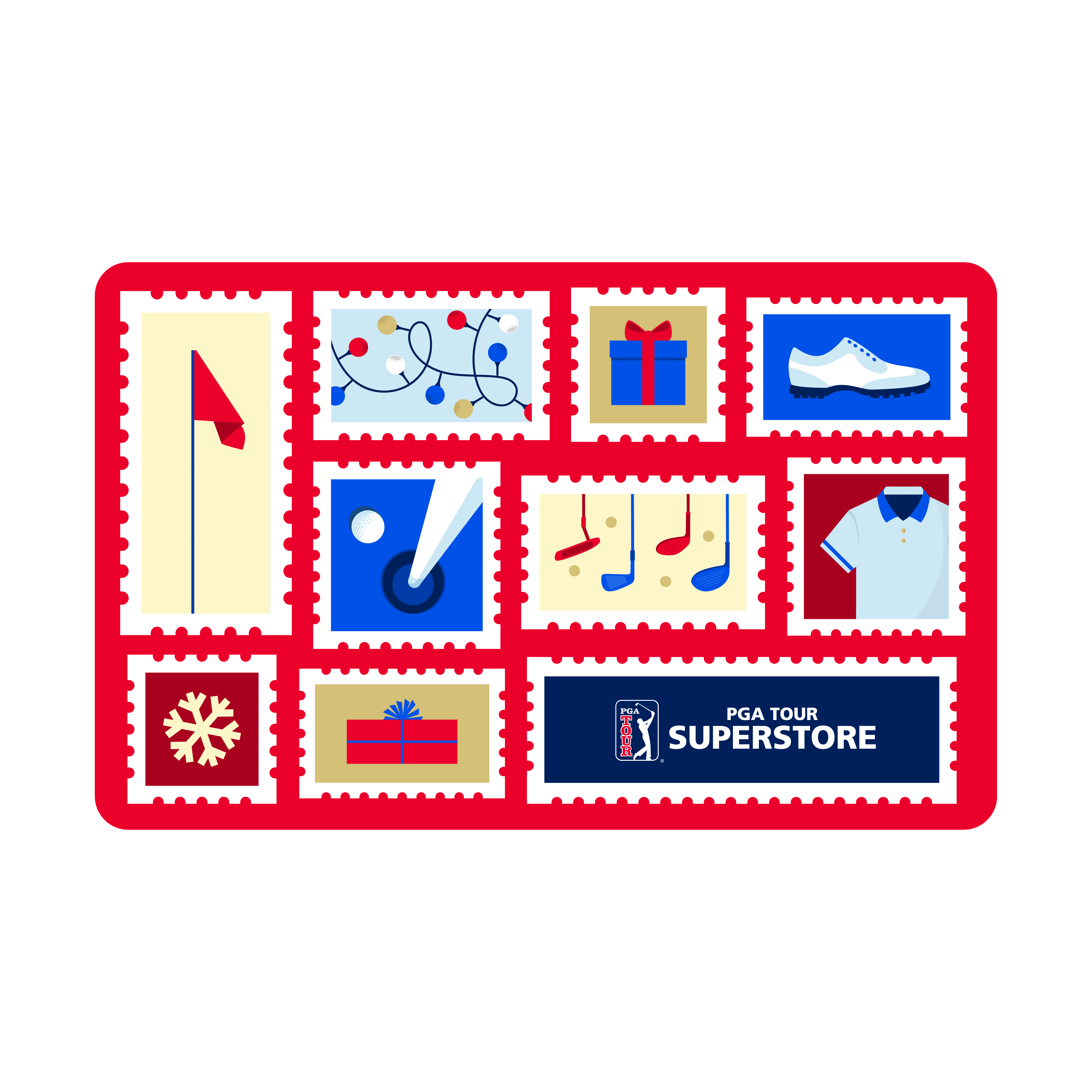 Electronic Gift Card - Holiday Stamps