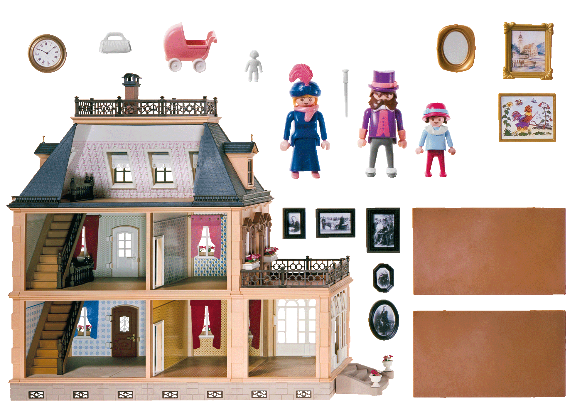 Nostalgisches PLAYMOBIL Puppenhaus – Groß und Detailreich