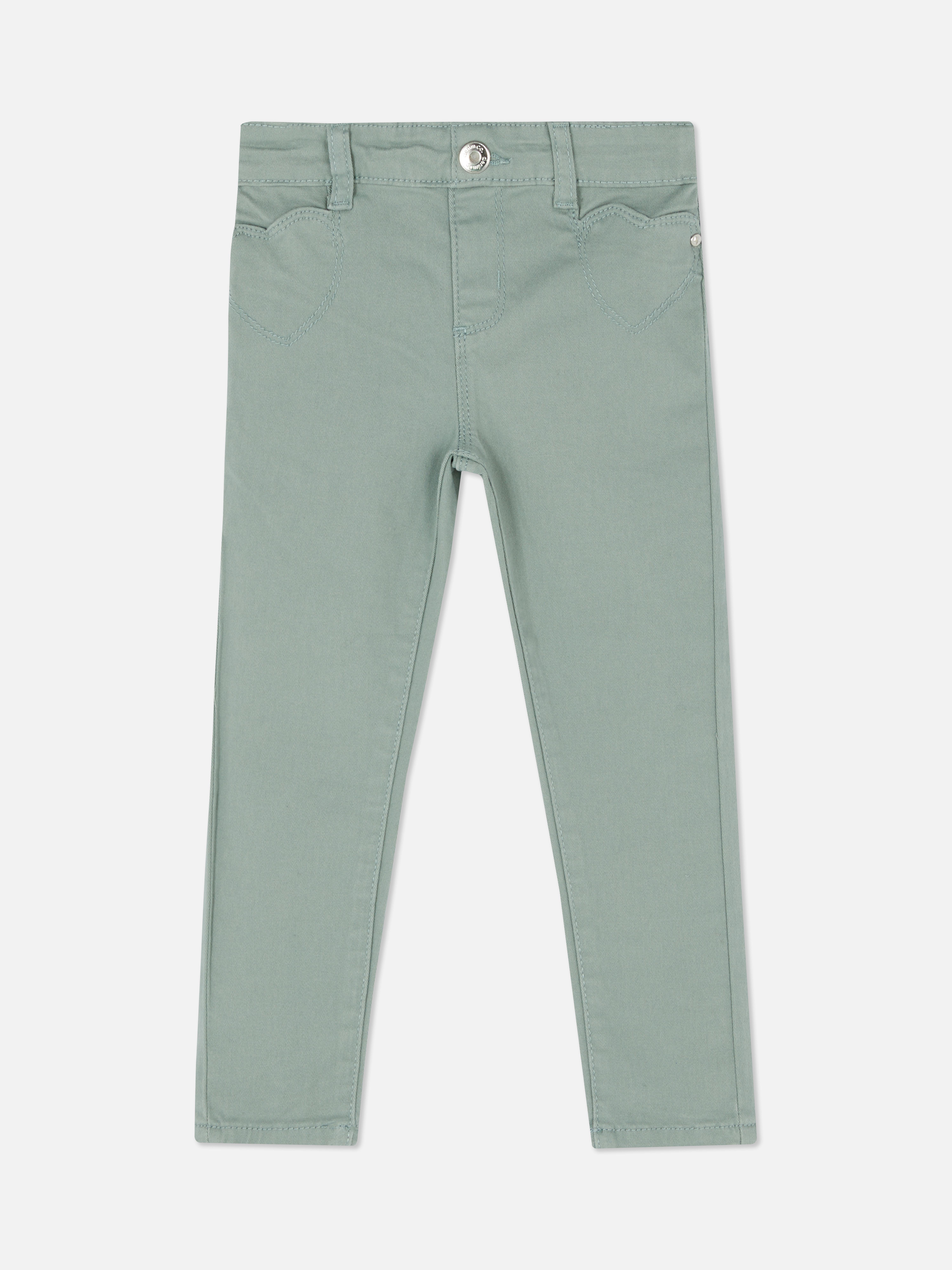 Pink Heart Pocket Trousers