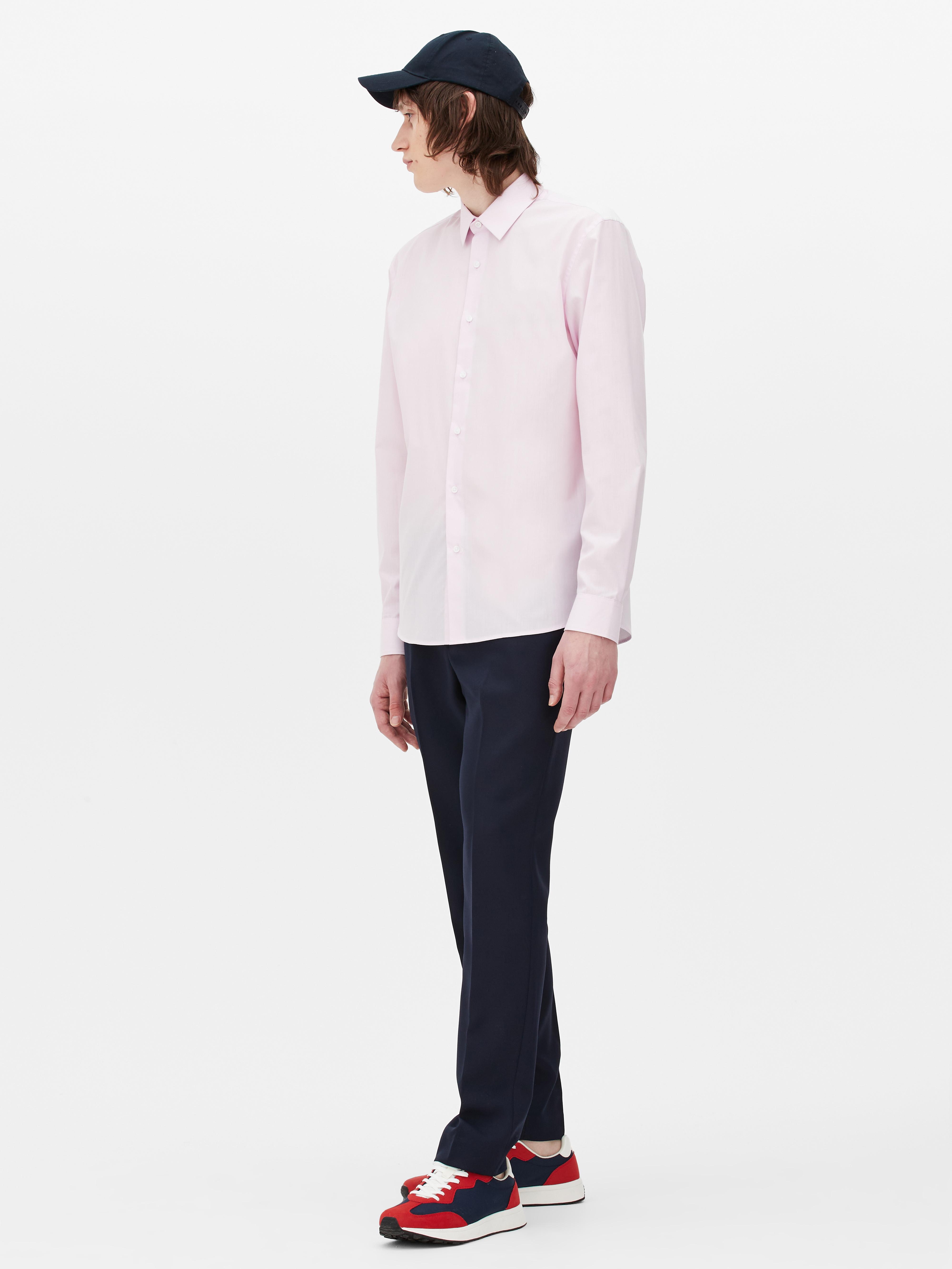 Long Sleeve Regular Fit Shirt Pink