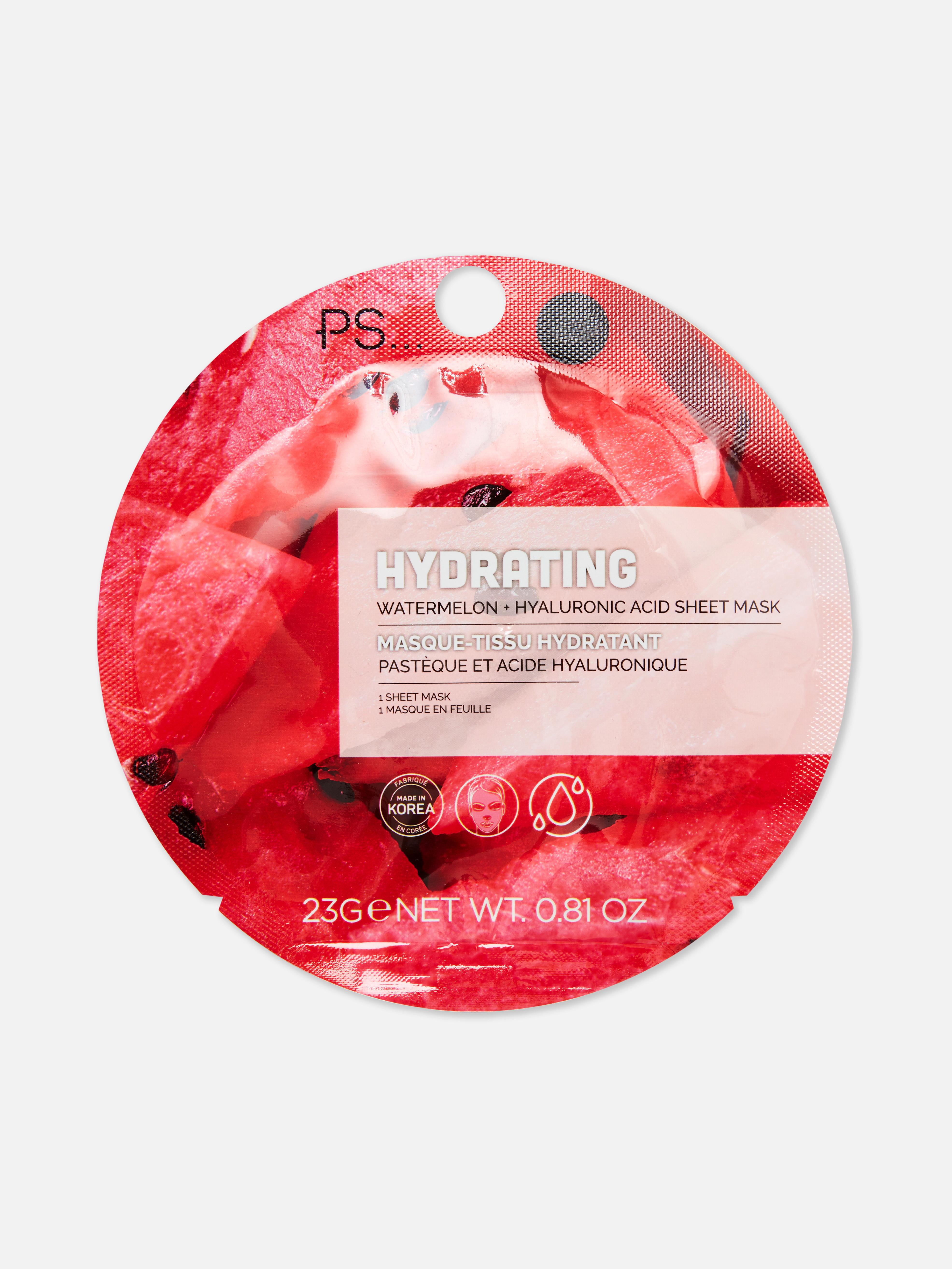 PS... Watermelon and Hyaluronic Acid Sheet Mask
