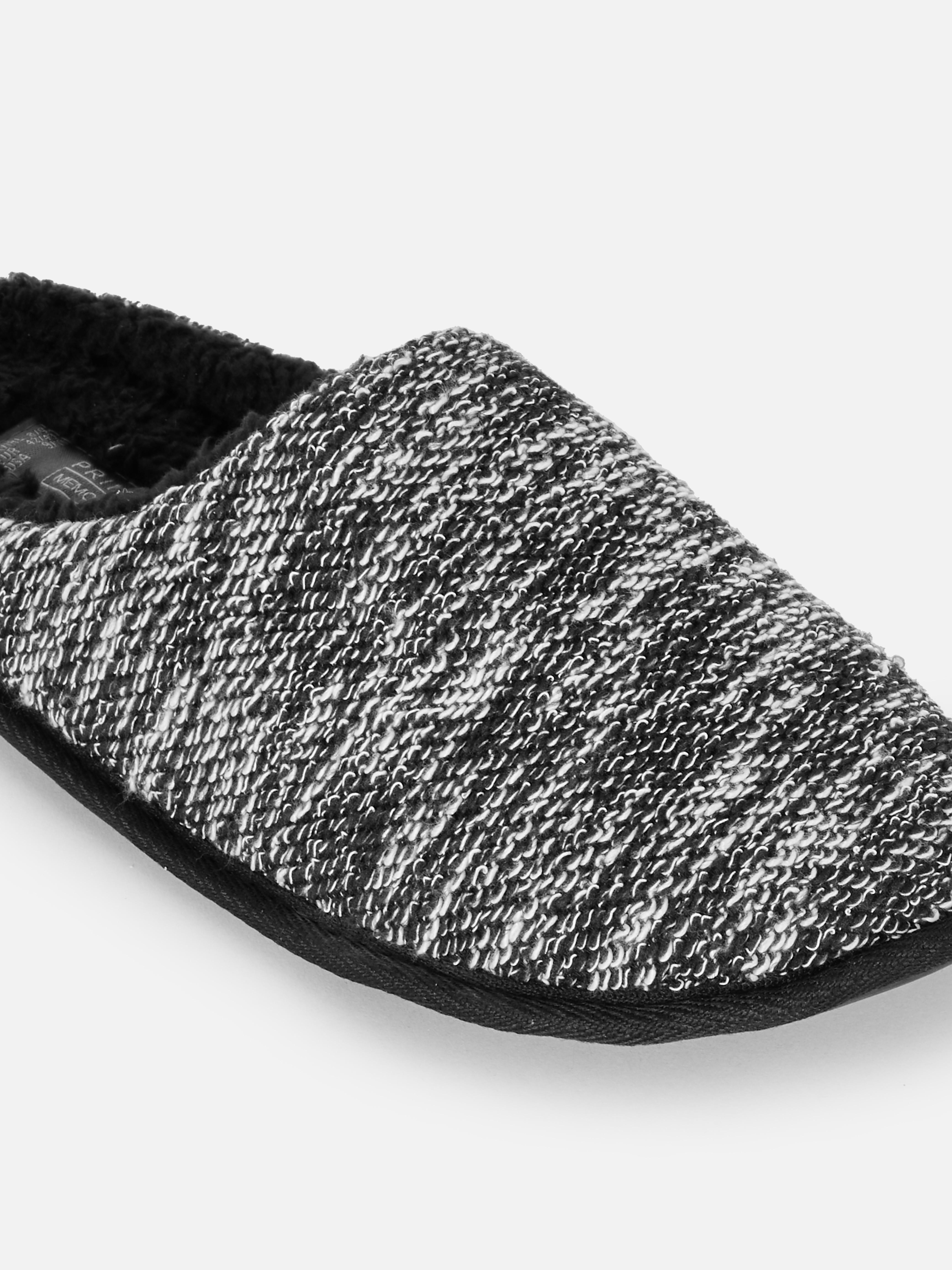 Pantofole a sabot strutturate