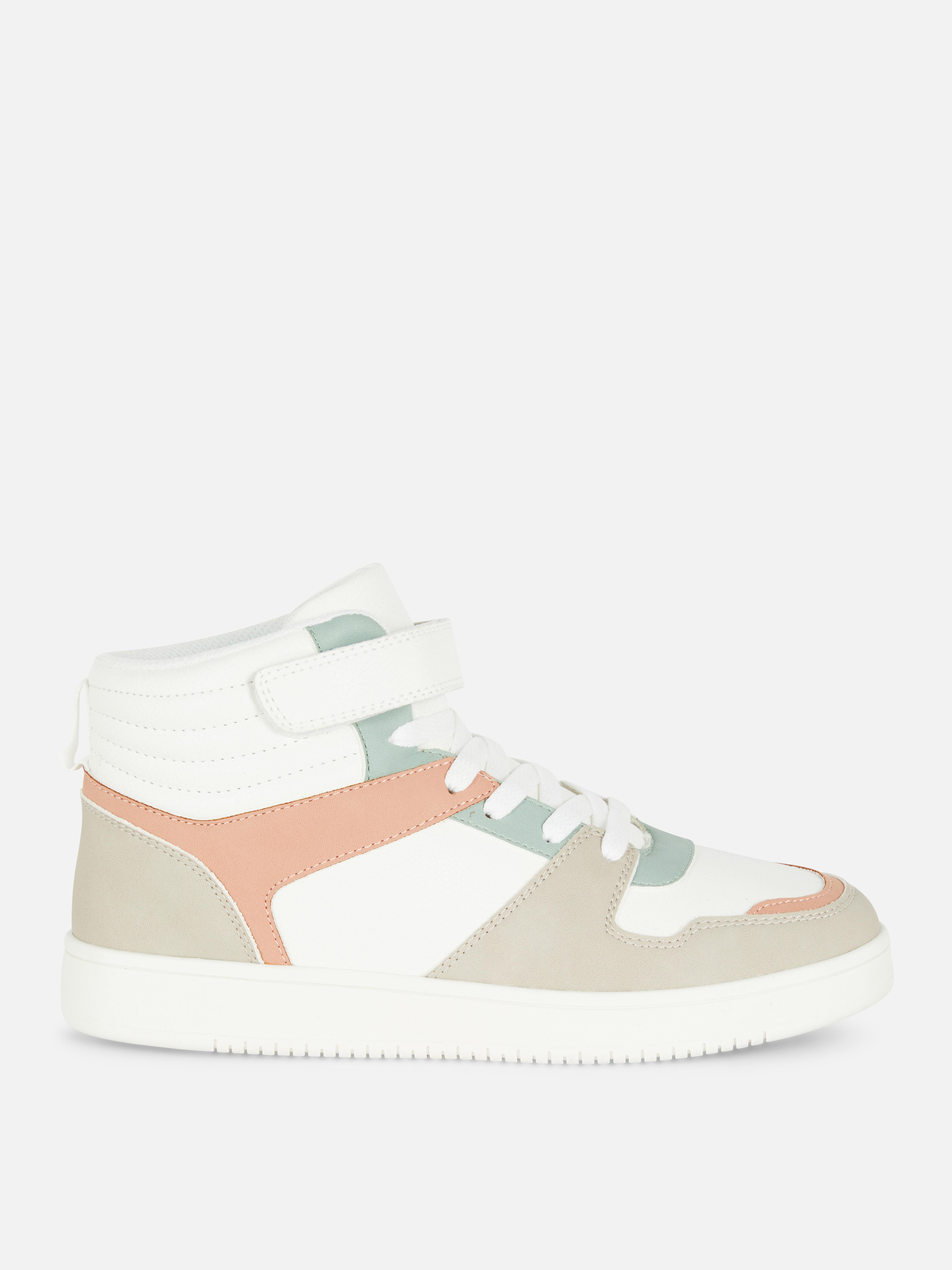 high tops with velcro strap