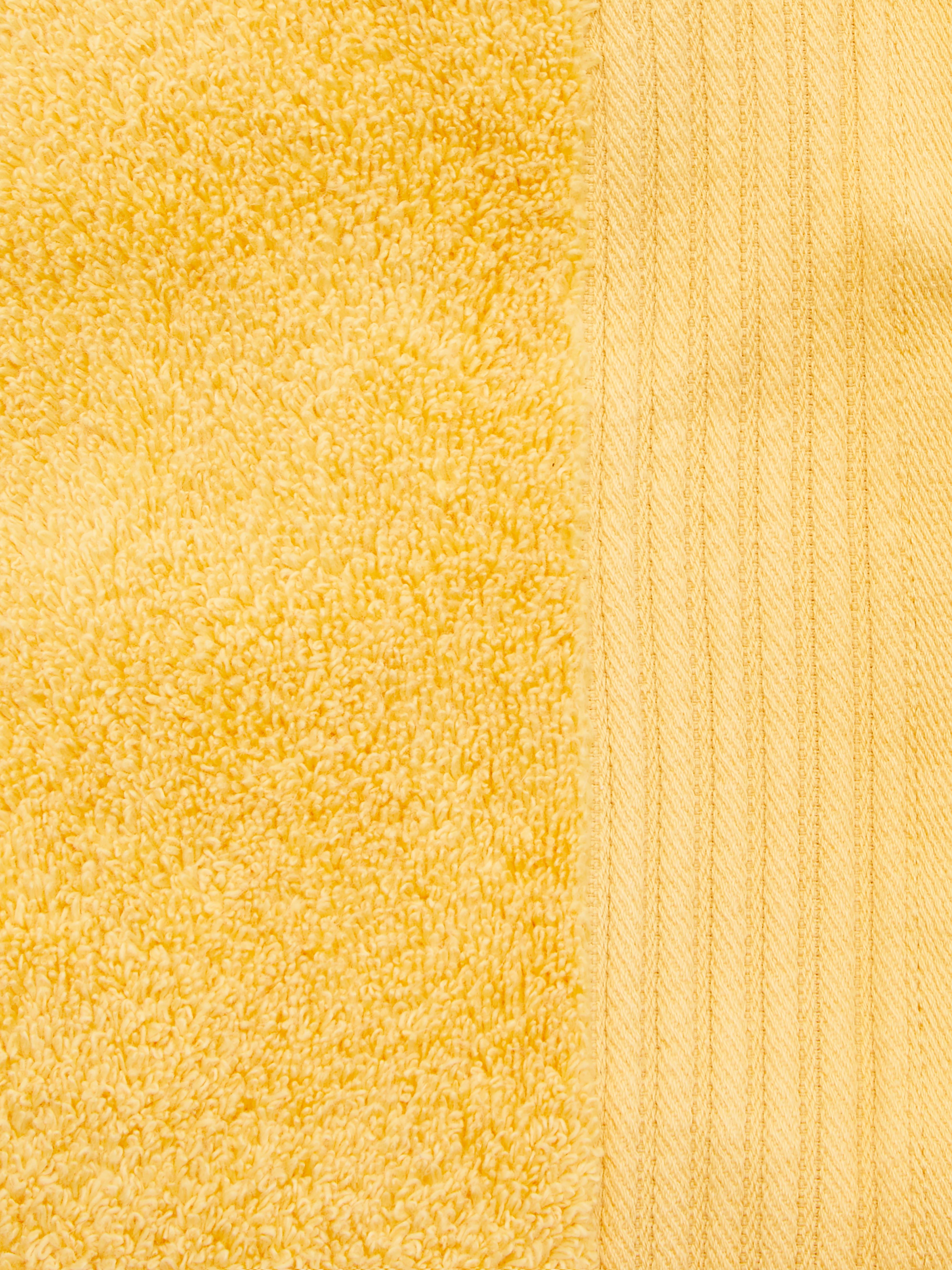 Yellow Ultrasoft Bath Towel Primark