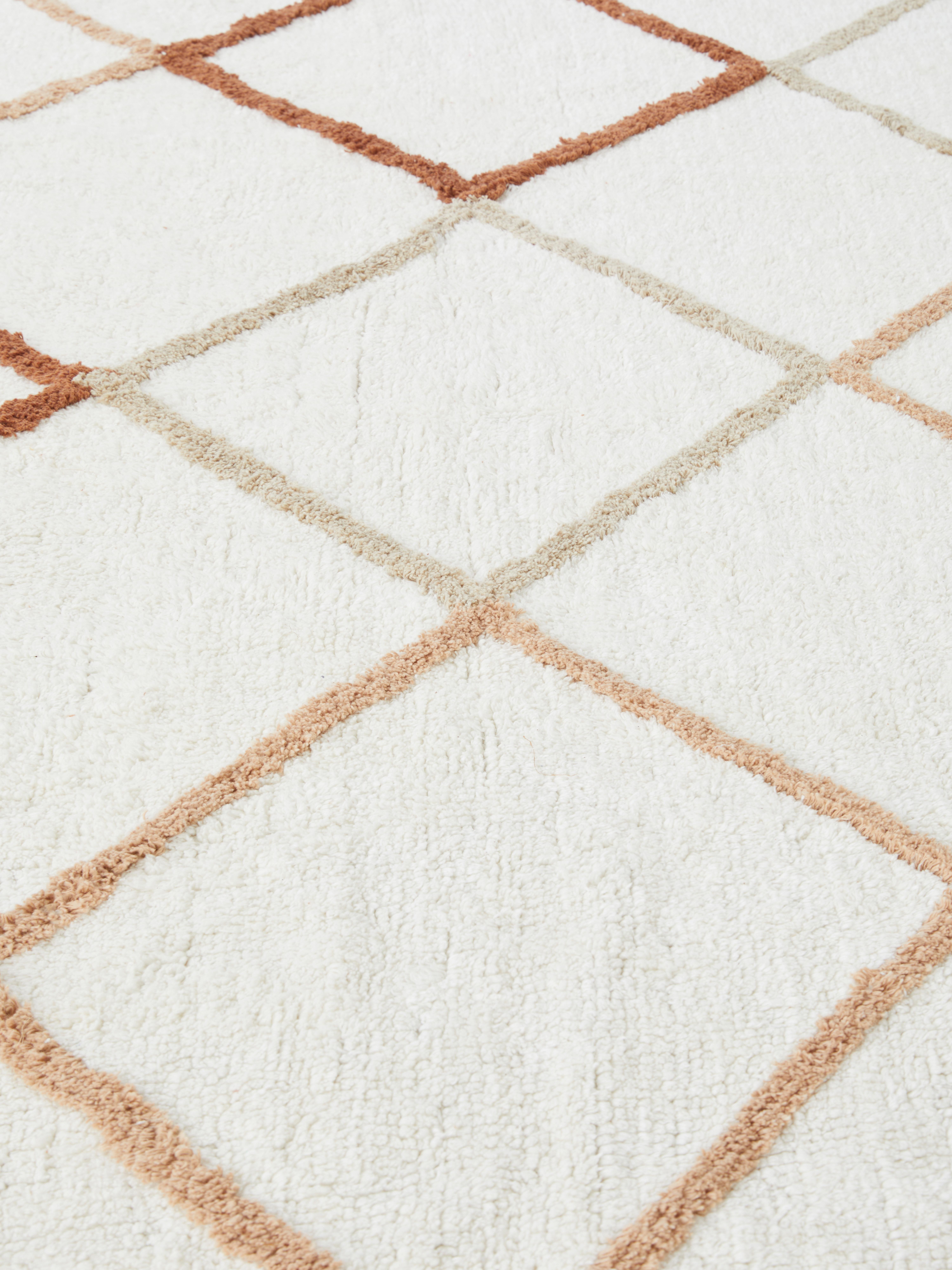 Cotton Diamond Rug