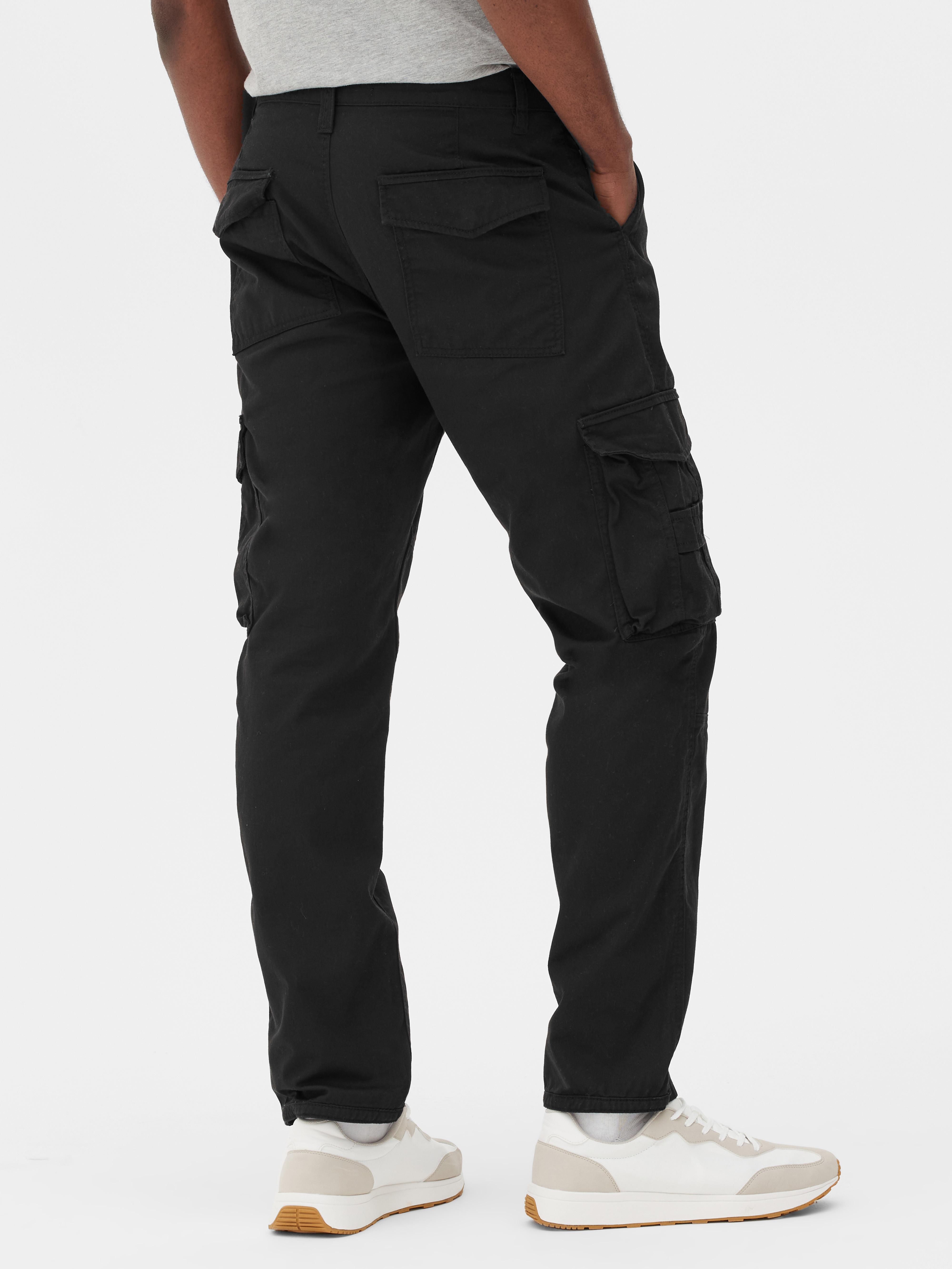 Primark Womens Black Cargo Trousers Size 8 L27 in – Preworn Ltd