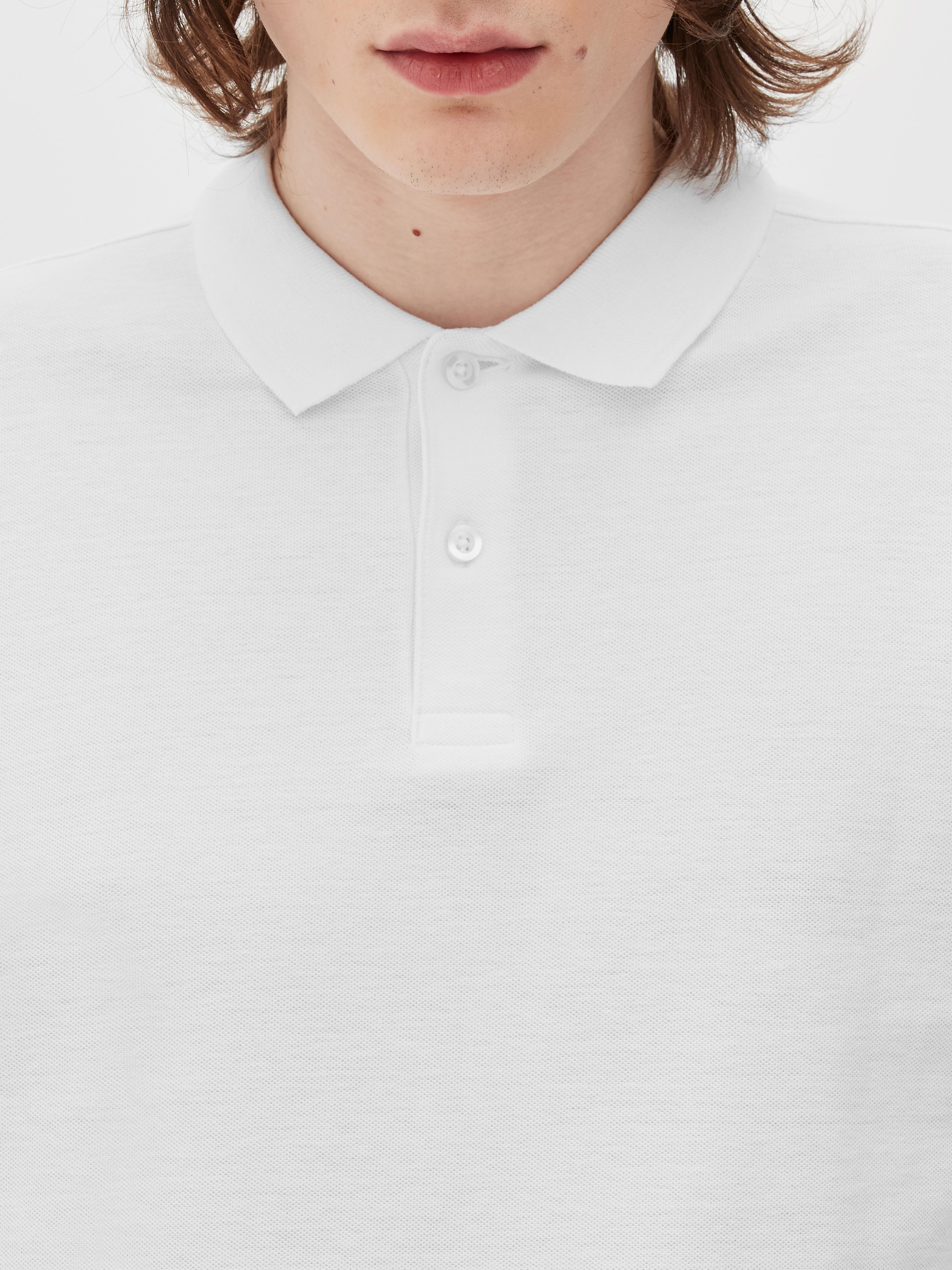 Primark white 2025 polo shirt