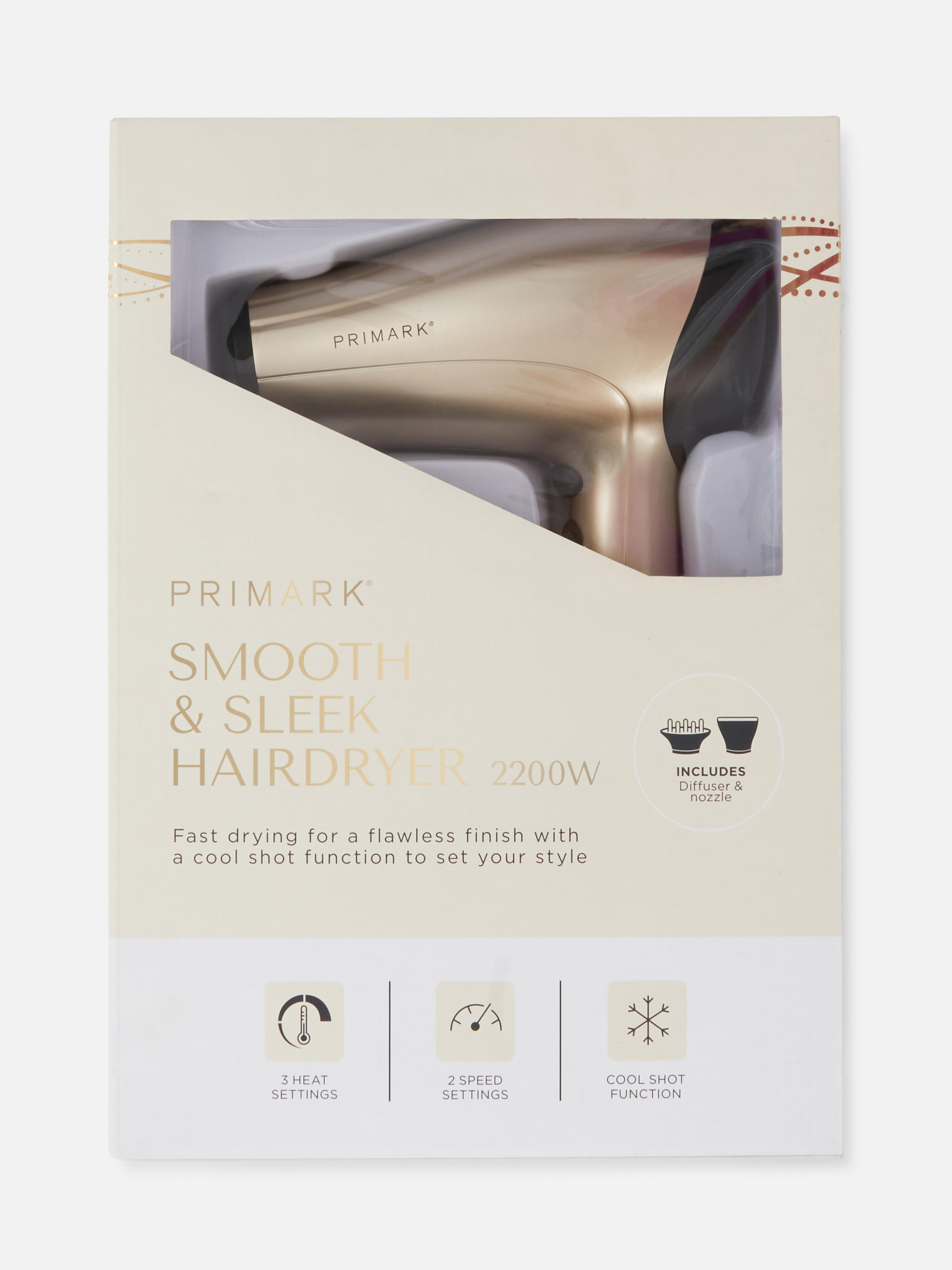 Sèche-cheveux lissant 2200 W