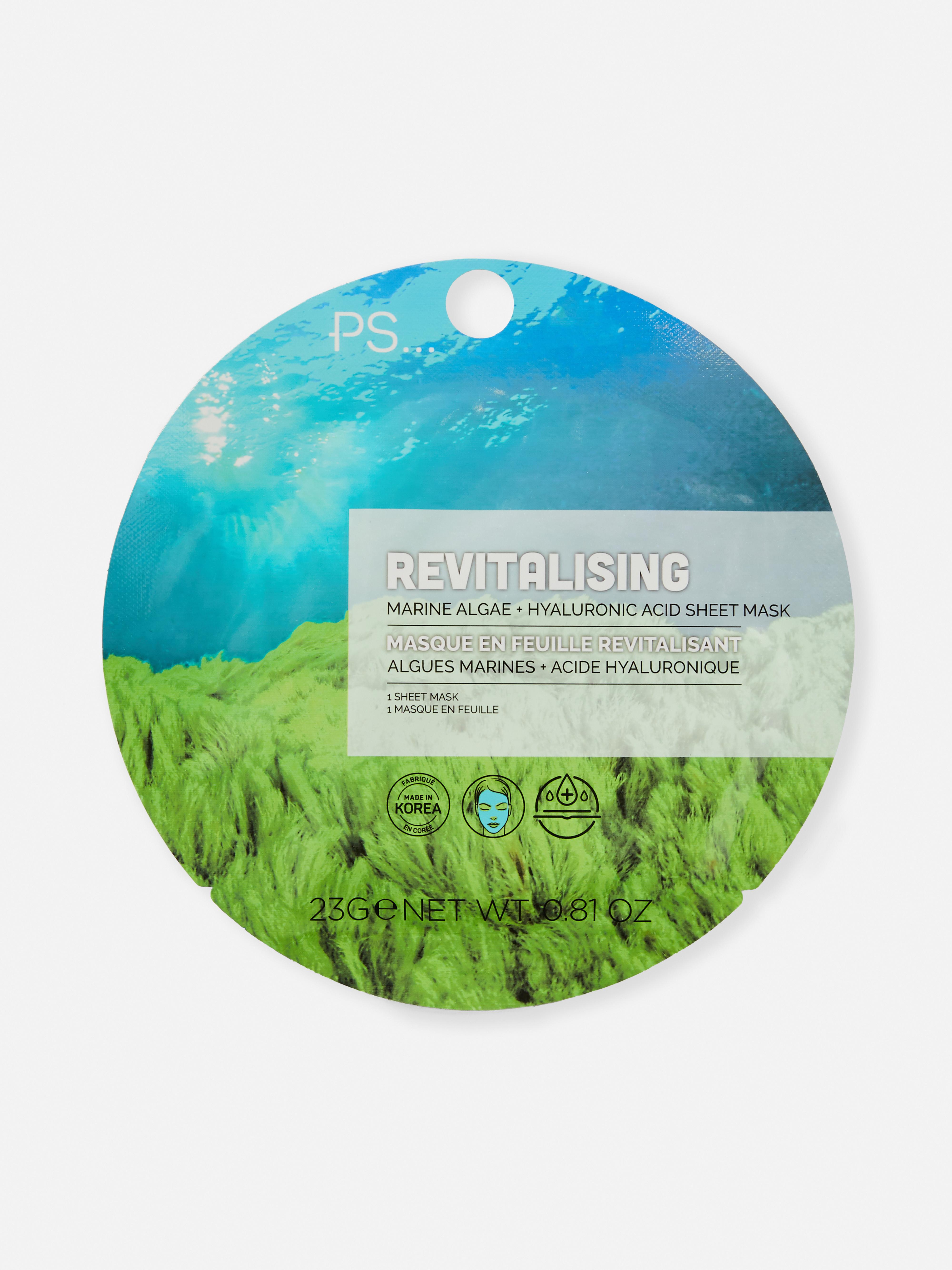 PS... Marine Algae and Hyaluronic Acid Sheet Mask