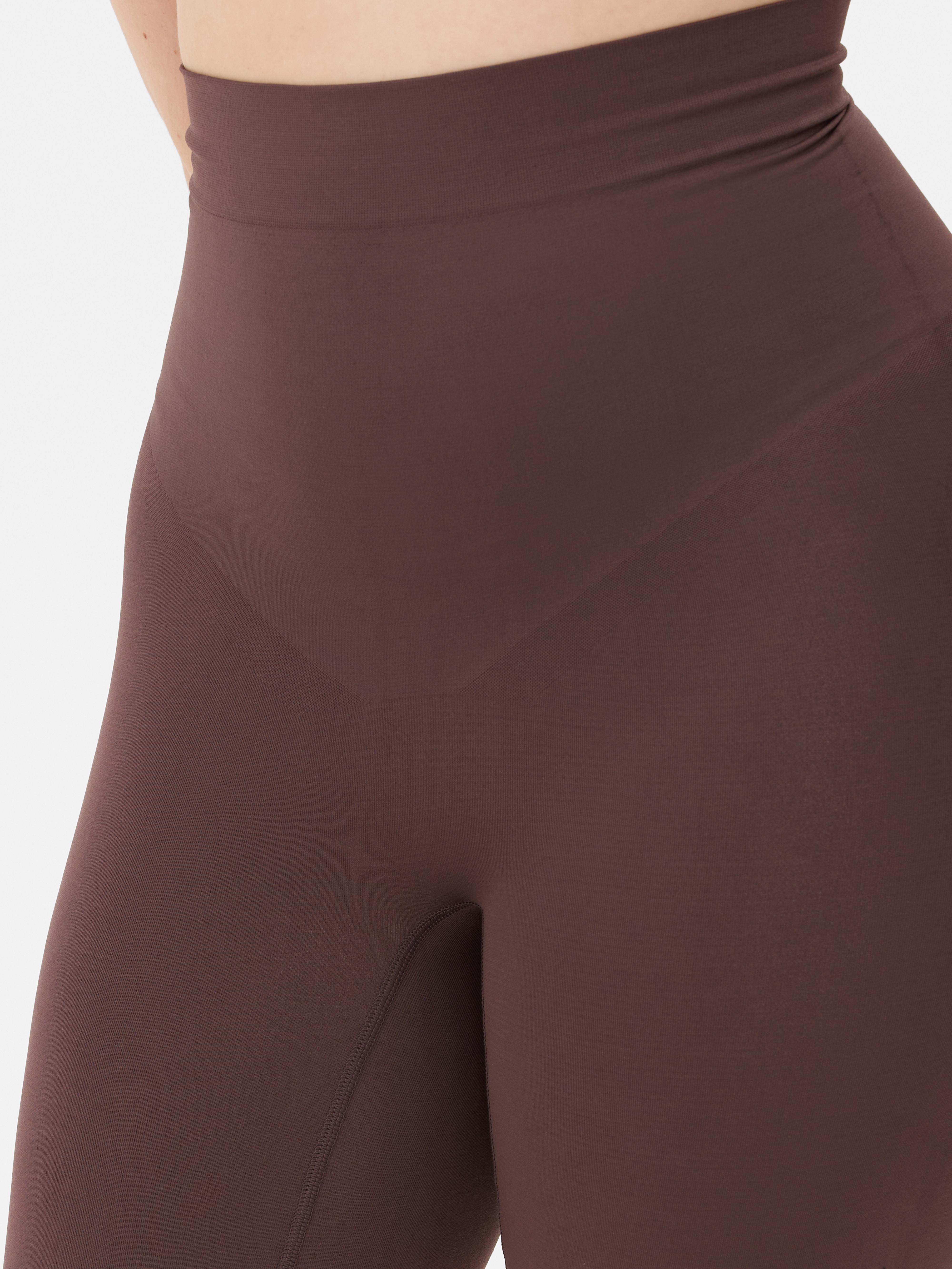 Primark Shapewear Seamfree Controlling Bumlift Shorts Taupe Size