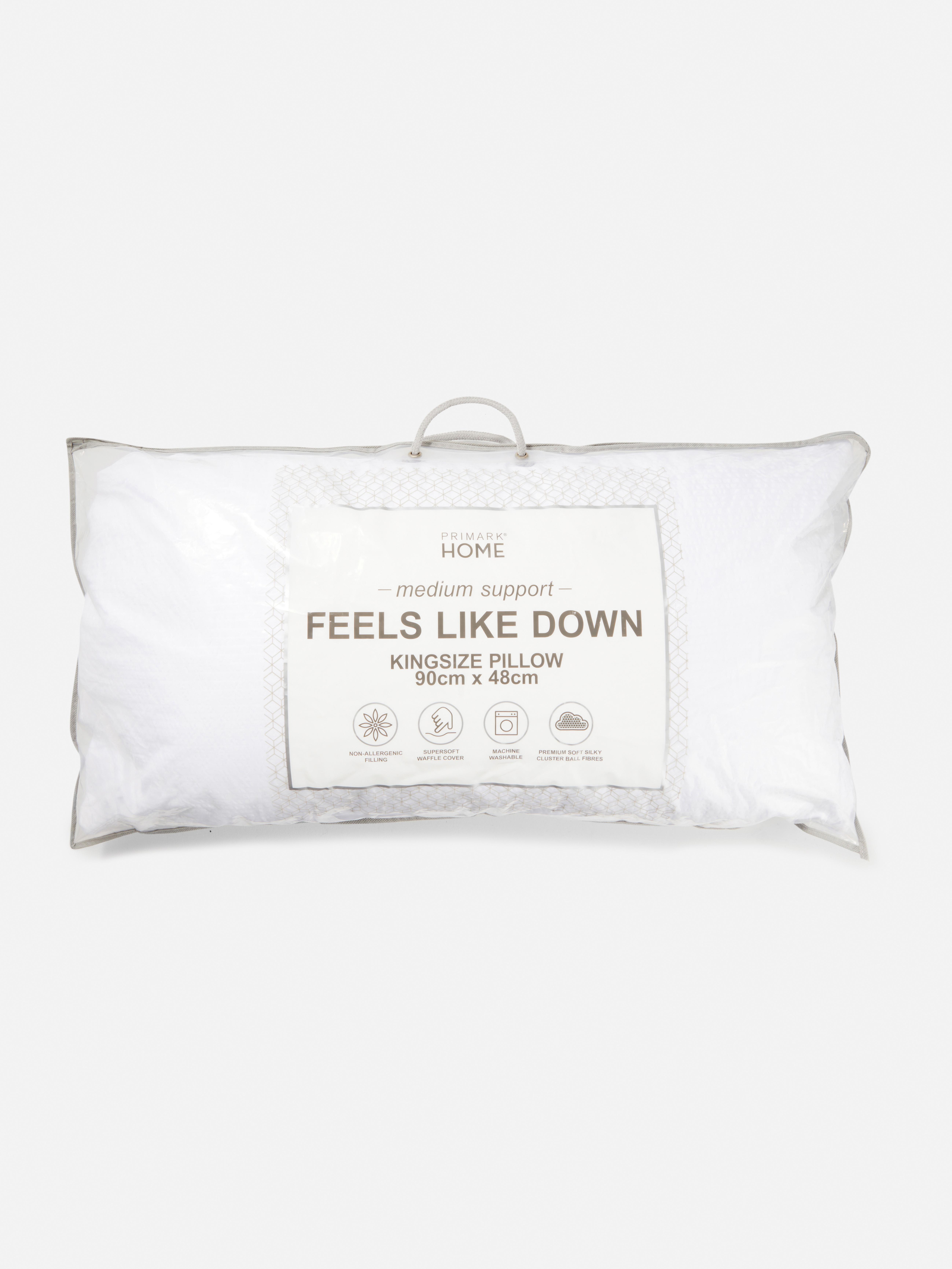 Medium Support King Sized Pillow