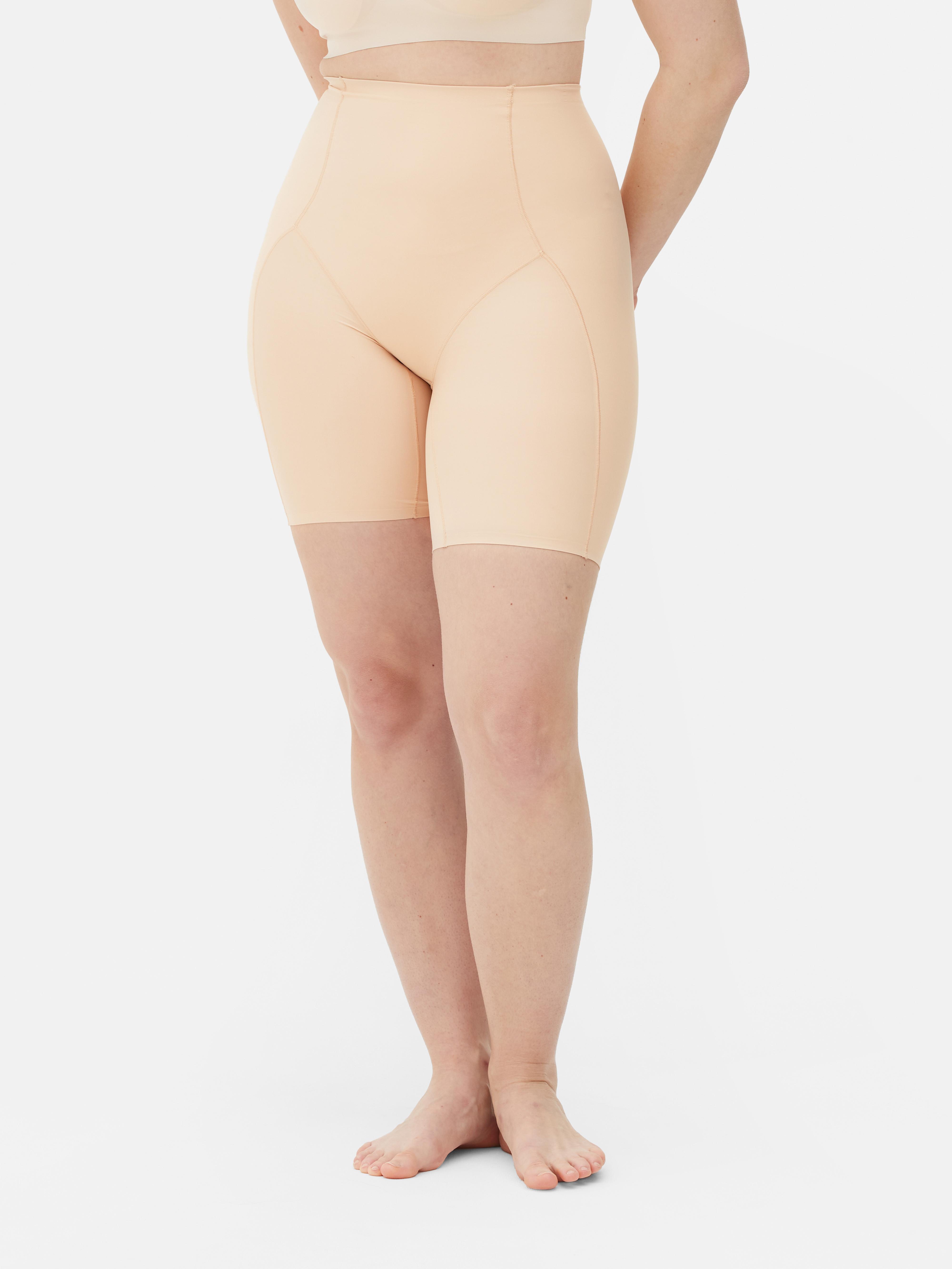 Soma Shapewear Smoothing Shorts Woman Size Medium 1119 Beige Tan Set of 2