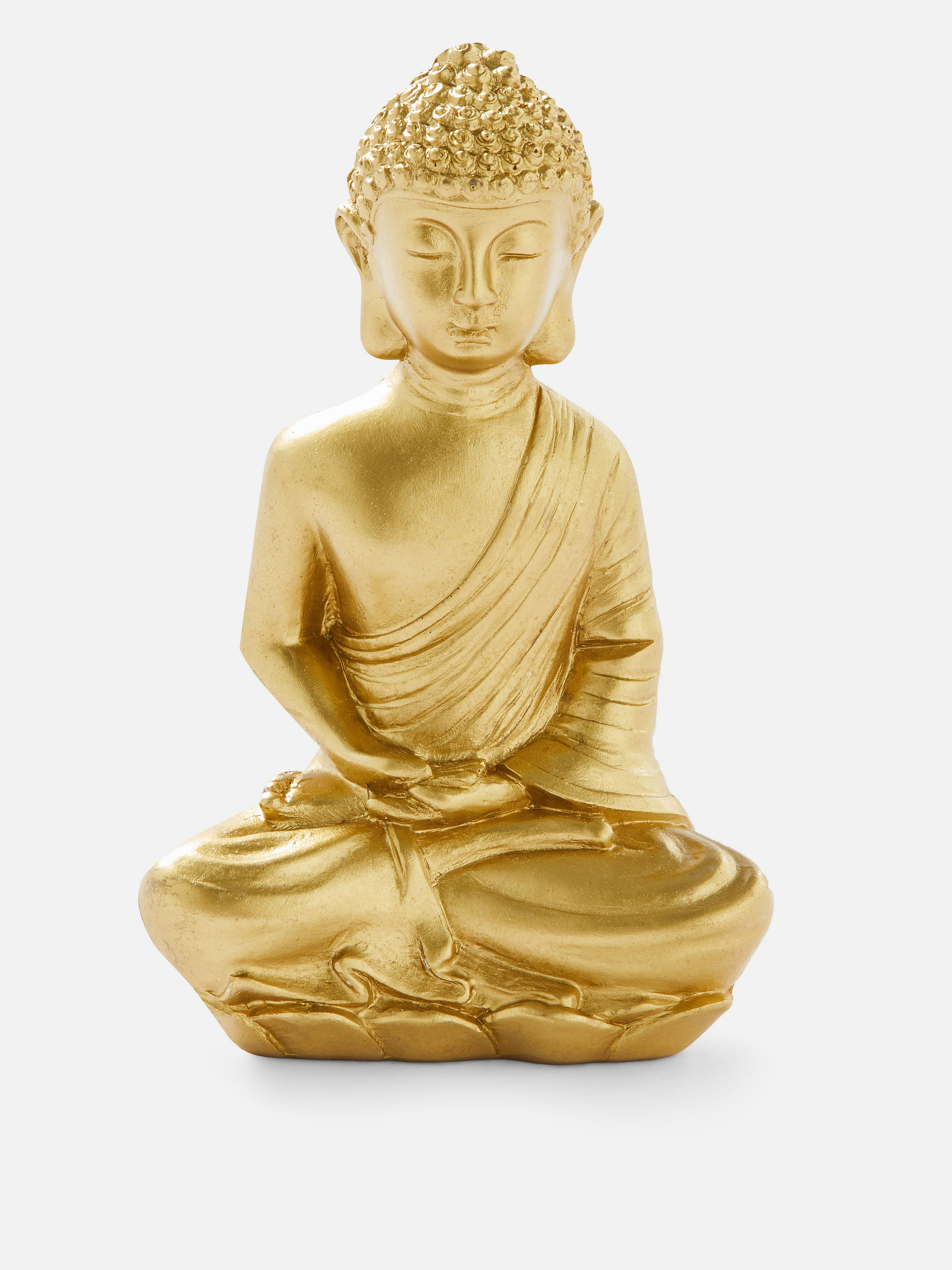 Kleine Buddha-Dekostatue