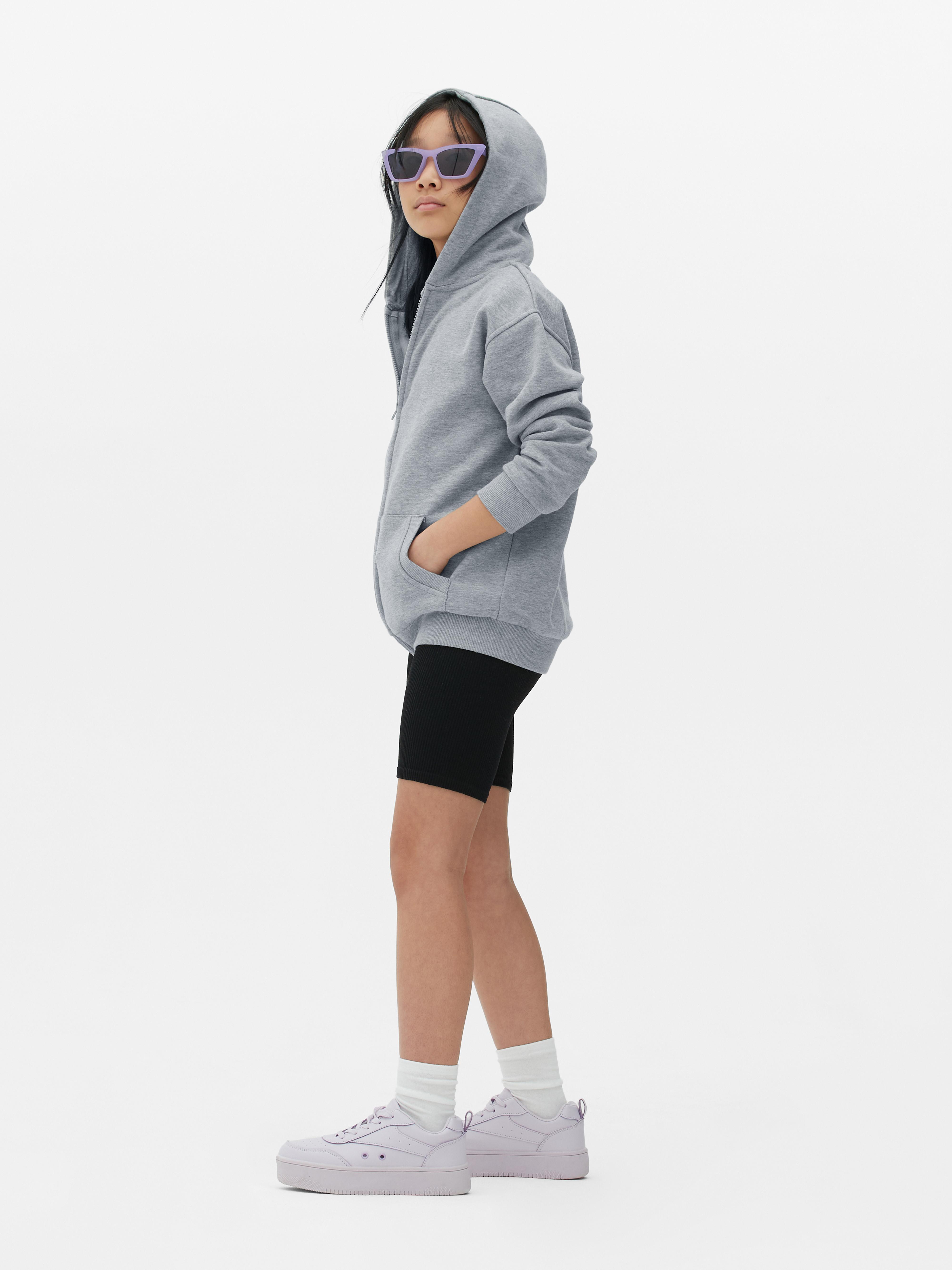 Zip-Up Hoodie Grey