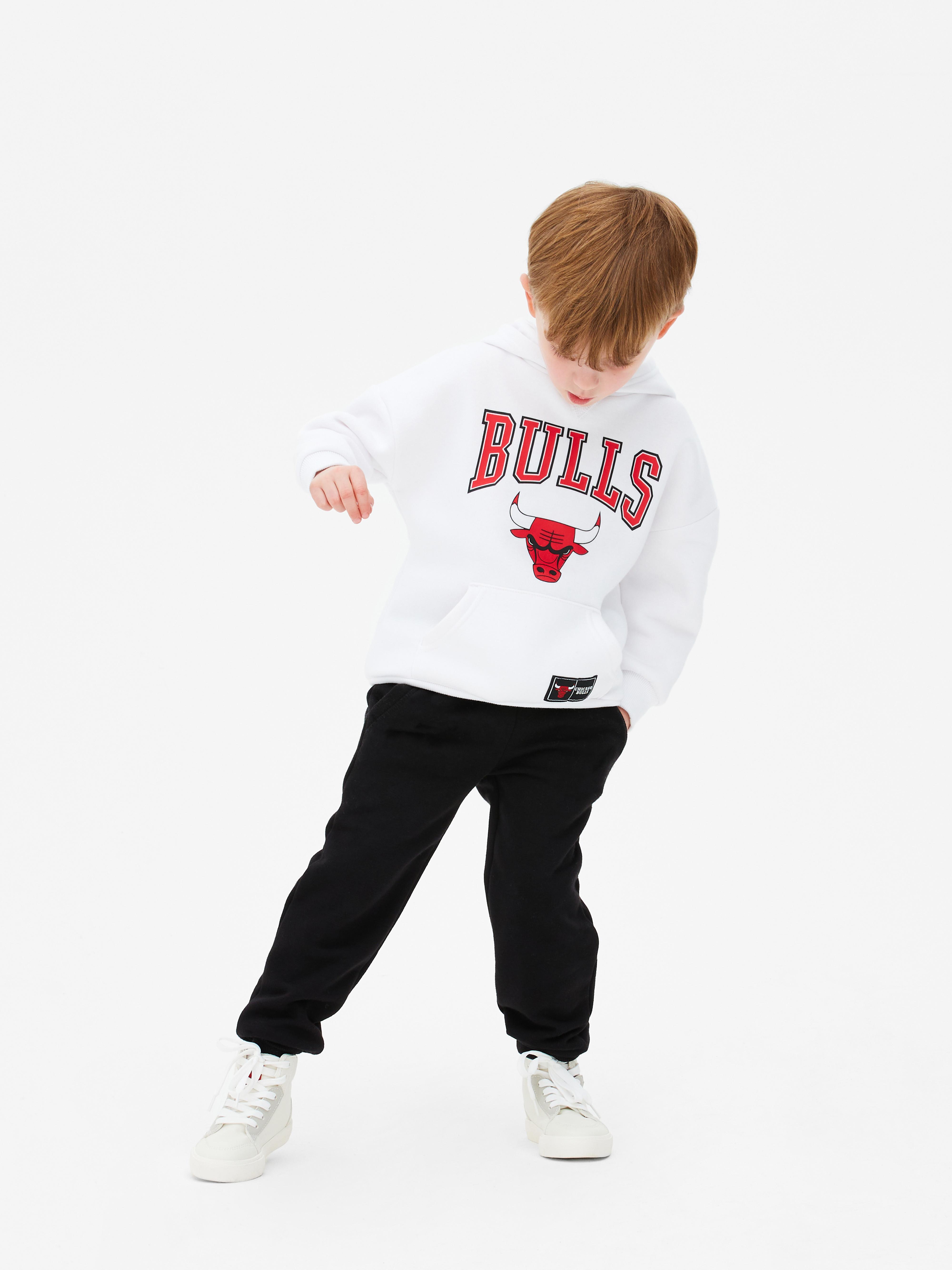 Boys Black Drawstring Jogger Bottoms