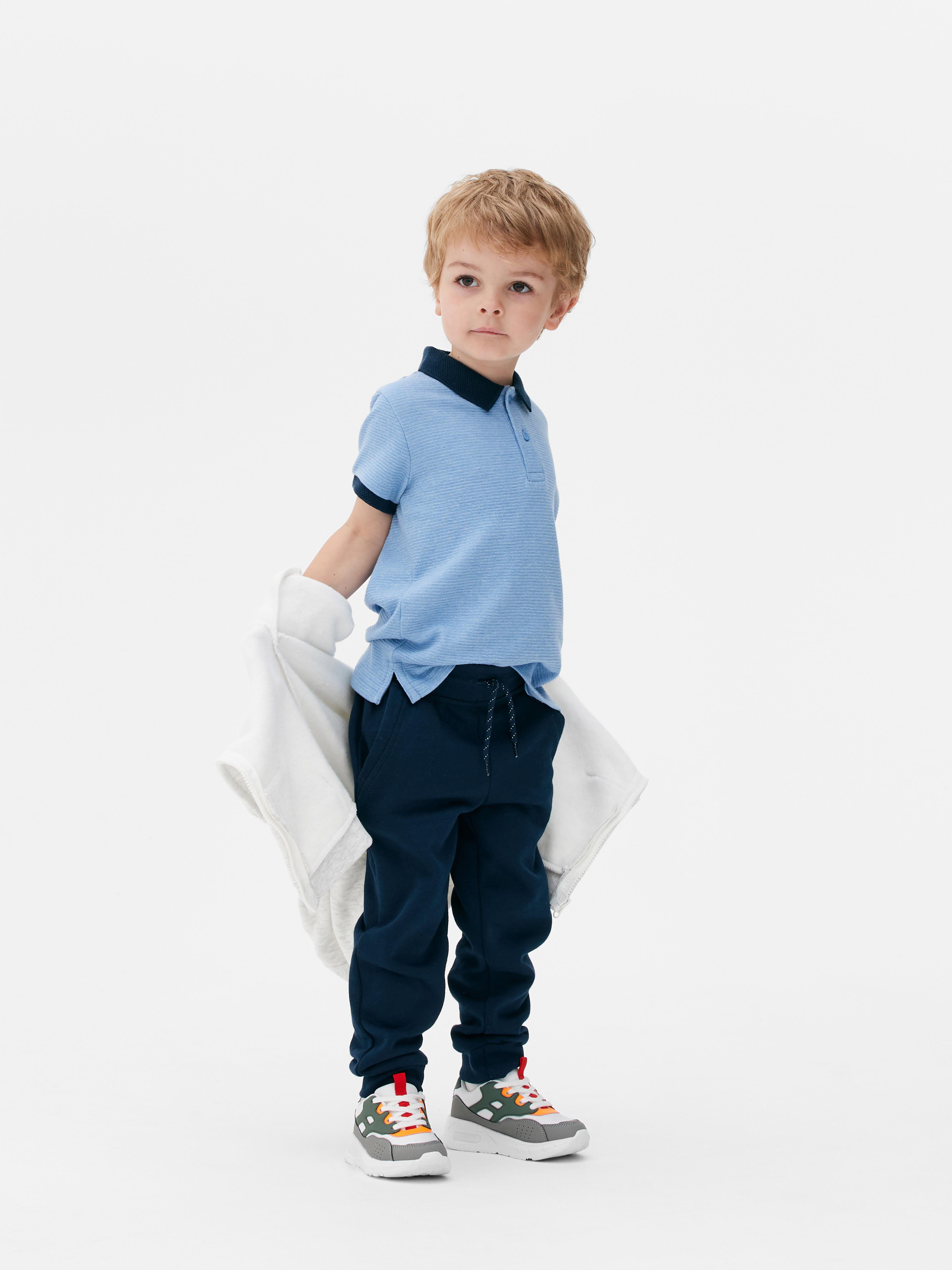 Boys Navy Drawstring Waist Joggers | Primark